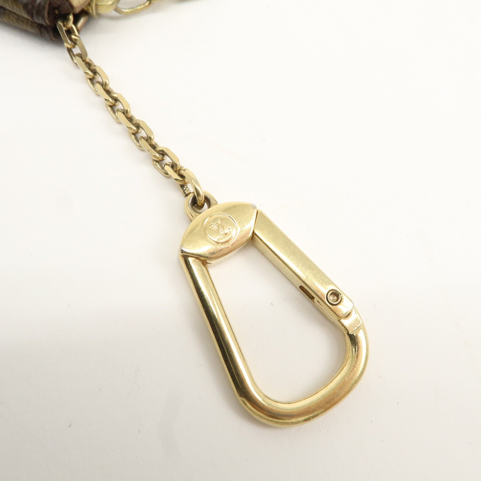 Louis Vuitton Monogram Pochette Cles Coin & Key Case M62650 Used