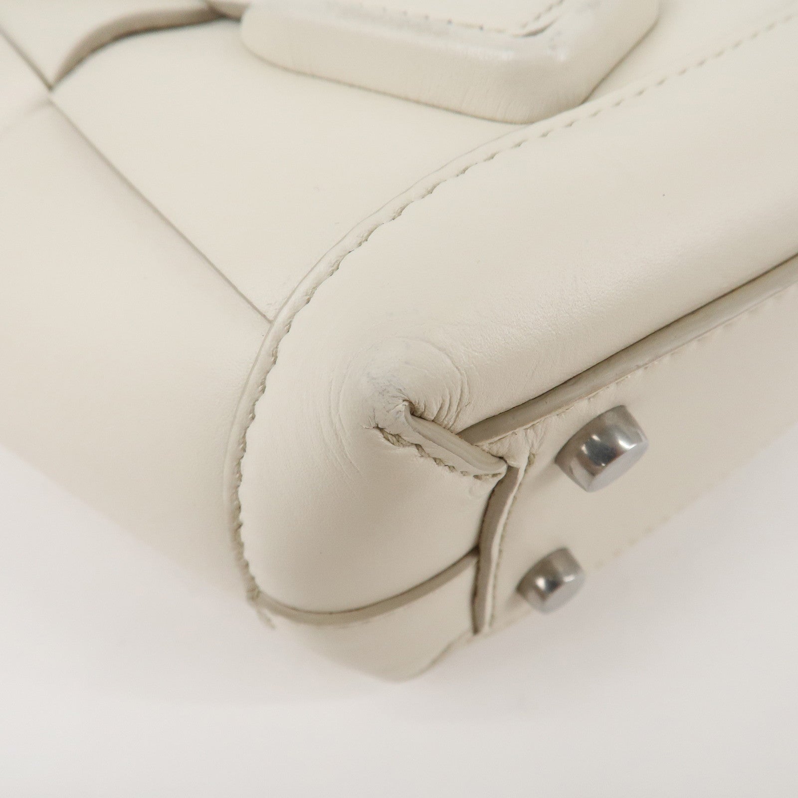 BOTTEGA VENETA Intrecciato Leather Mini The Arco 2Way Bag 600606 Used