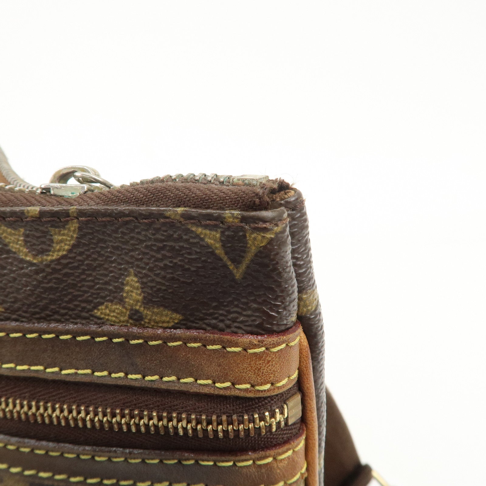 Louis Vuitton Monogram Pochette Bosphore Shoulder Bag M40044 Used