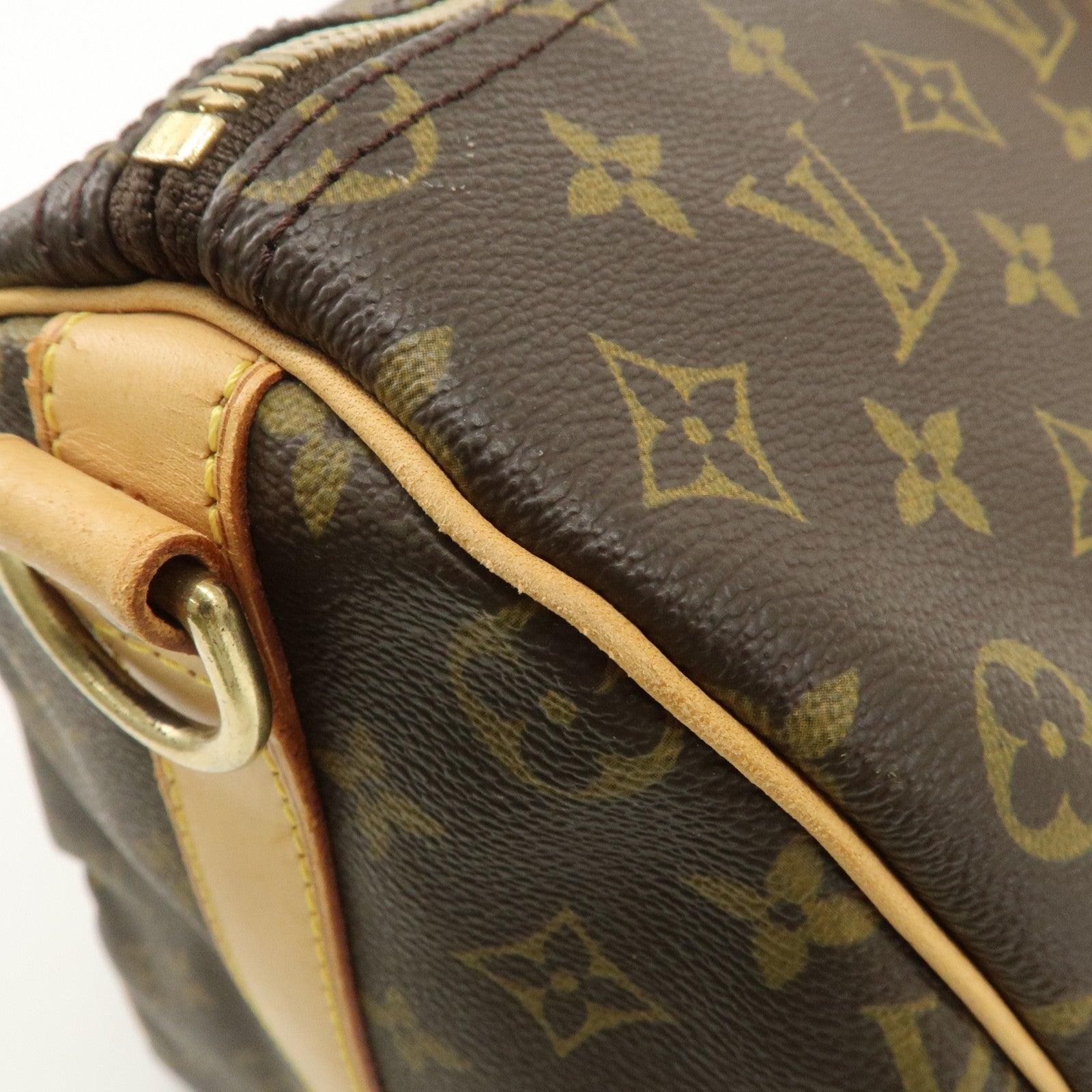 Louis Vuitton Monogram Keep All Bandouliere 50 Boston Bag M41416 Used