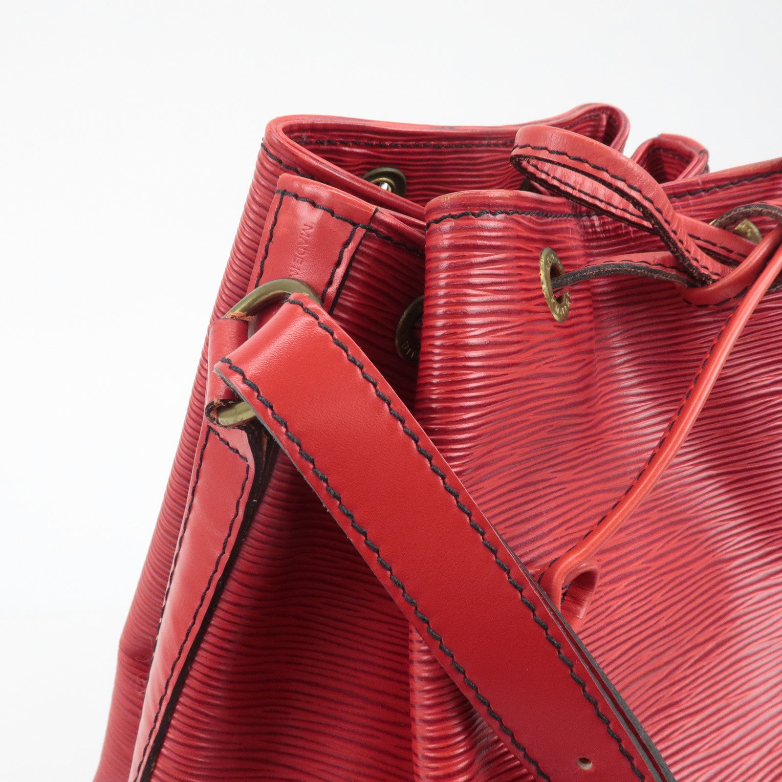Louis Vuitton Epi Noe Shoulder Bag Castilian Red M44007 Used