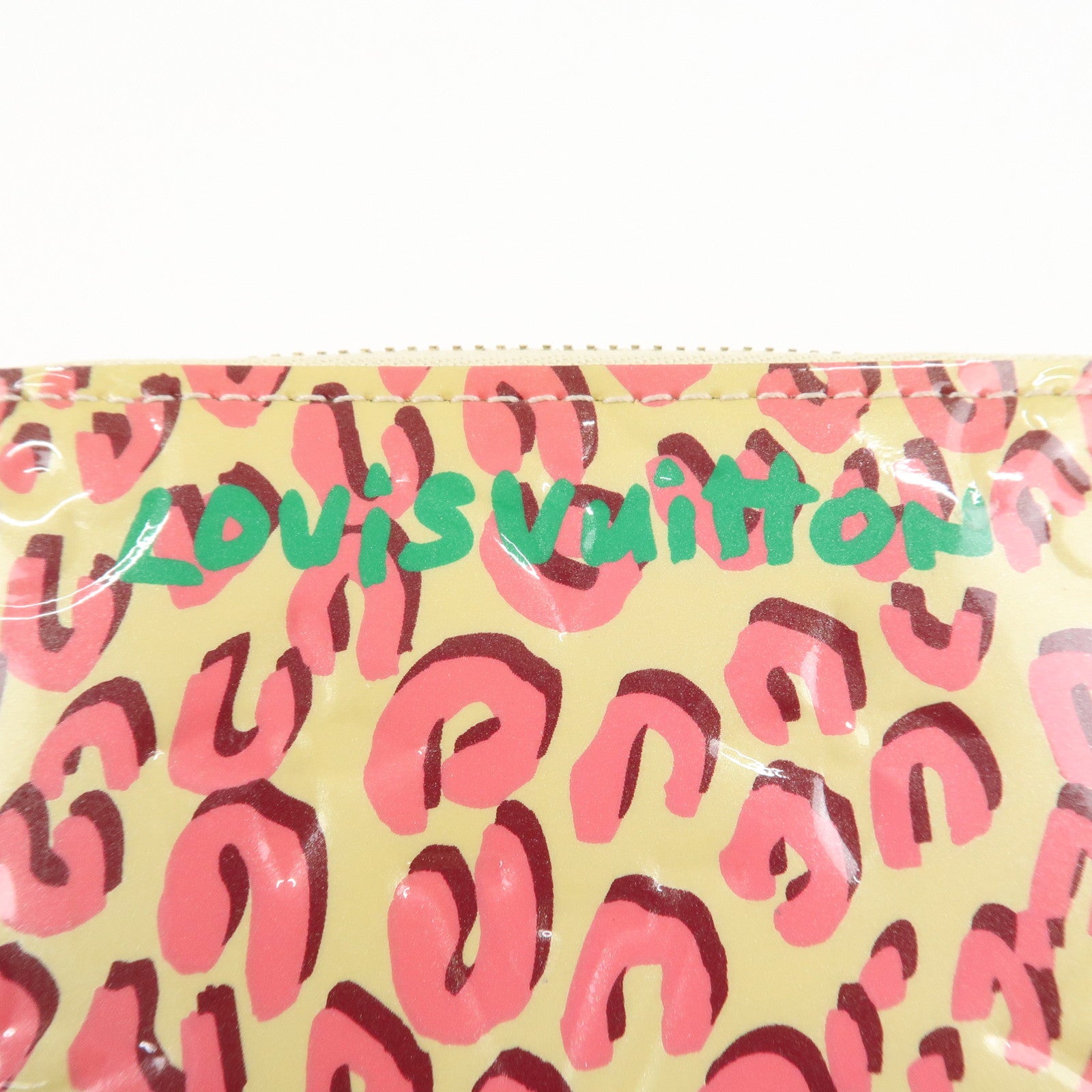 Louis Vuitton Monogram Vernis Leopard Zippy Coin Purse M91484 Used