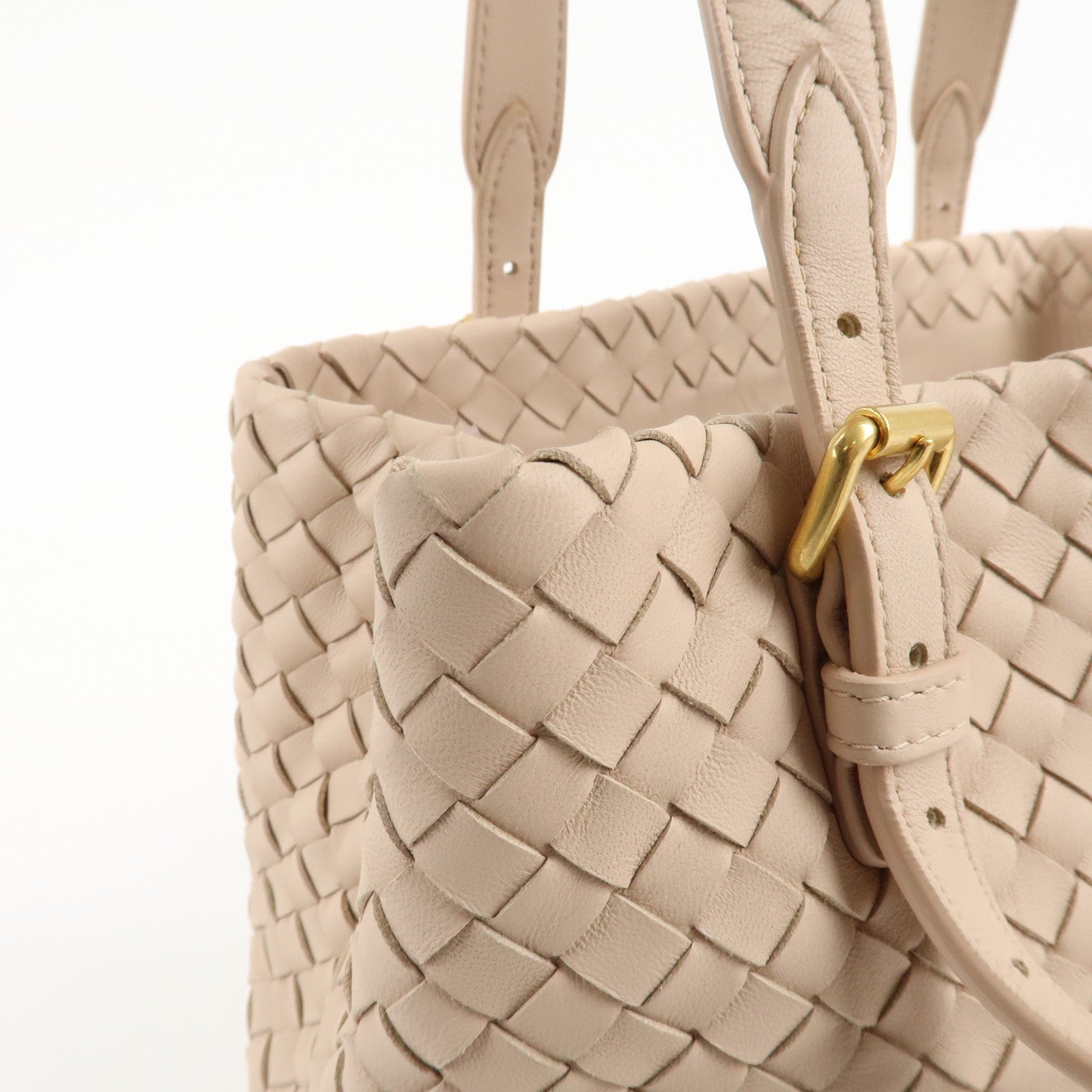 BOTTEGA VENETA Intrecciato Leather Medium Chester Tote Bag 337260 Used