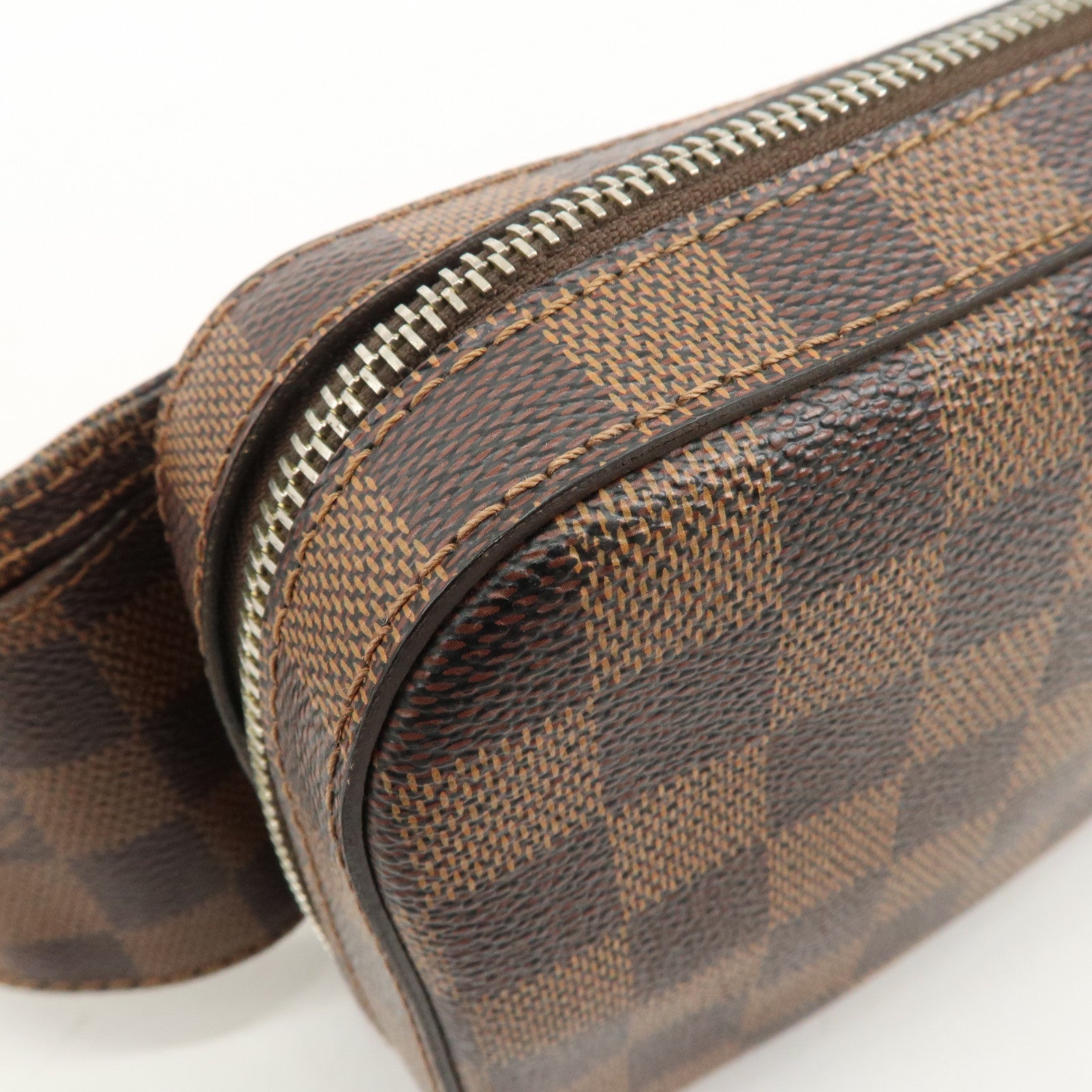 Louis Vuitton Damier Geronimos Body Bag Waist Bag Brown N51944 Used
