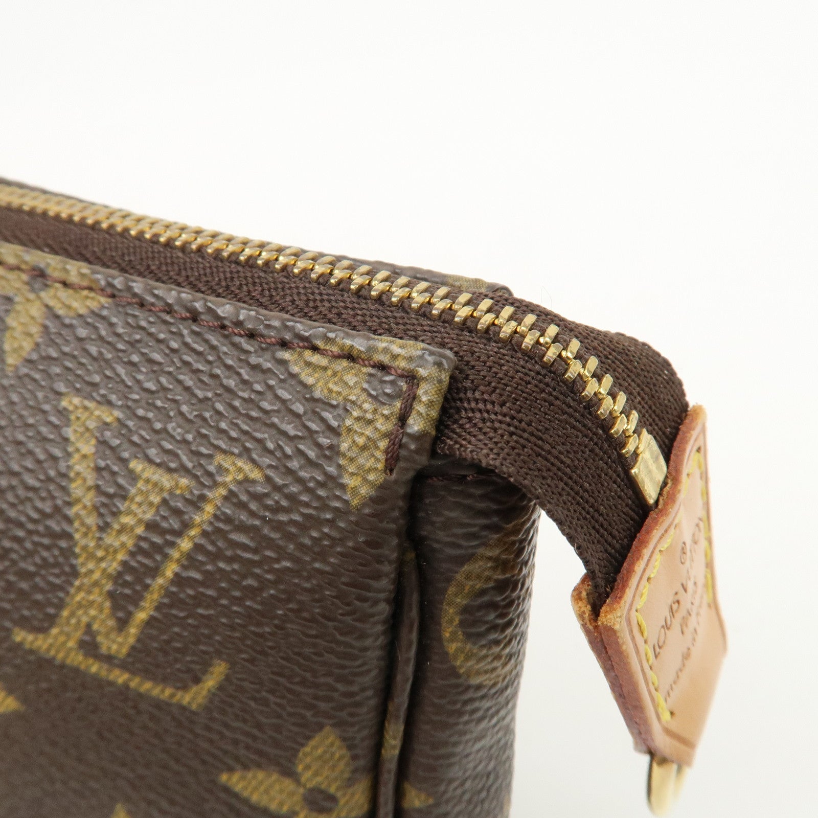 Louis Vuitton Monogram Pochette Accessoires & Strap M51980 J00145 Used
