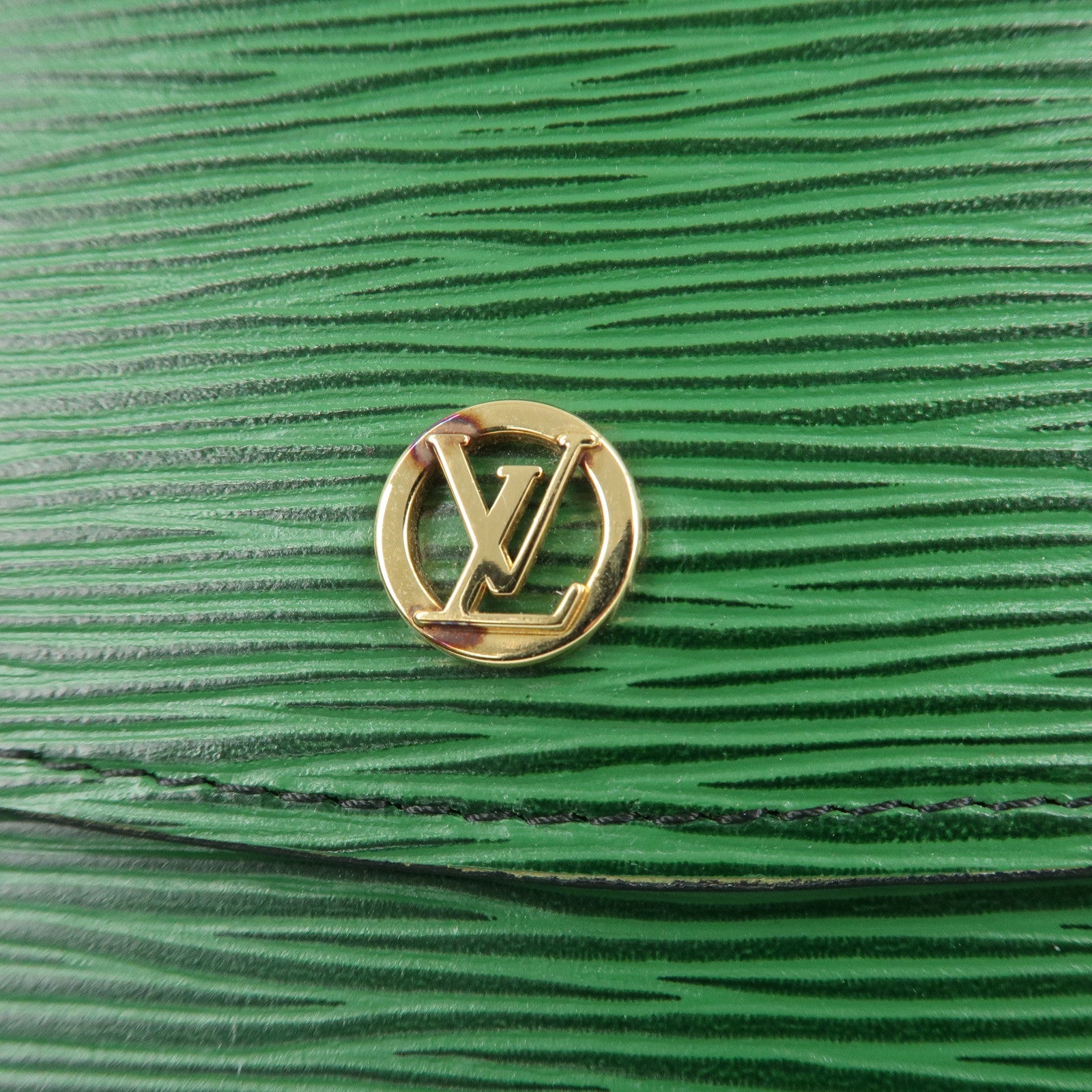 Louis Vuitton Epi Montaigne 27 Clutch Bag Borneo Green M52654 Used