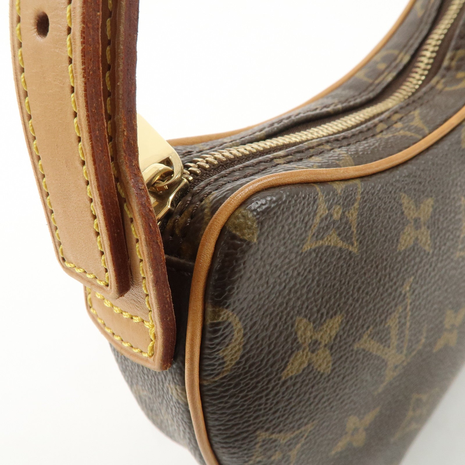 Louis Vuitton Monogram Pochette Croissant Shoulder Bag M51510 Used