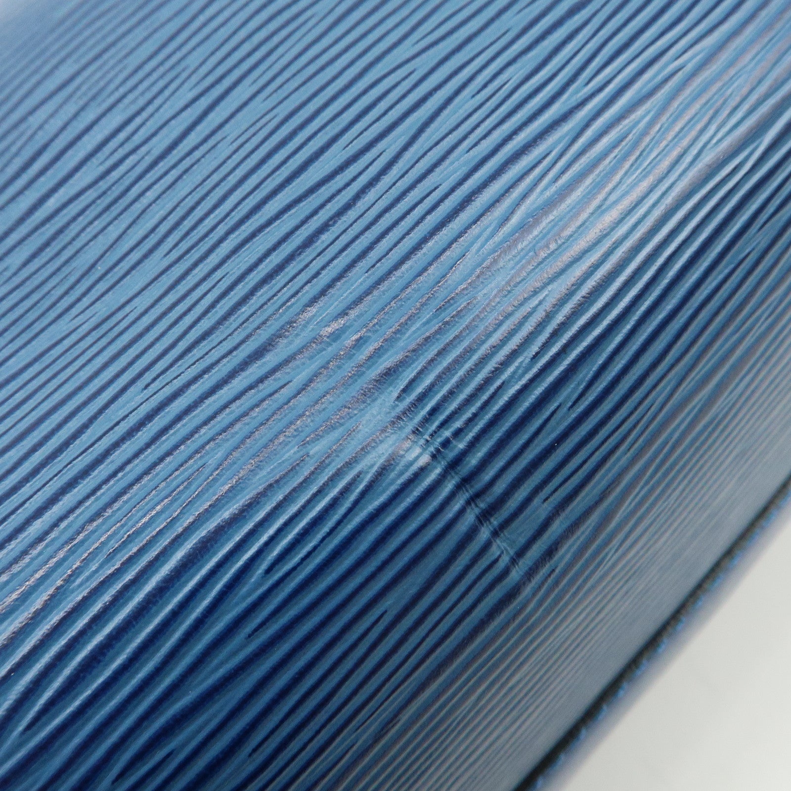 Louis Vuitton Epi Speedy 25 Hand Boston Bag Blue M43015 Used