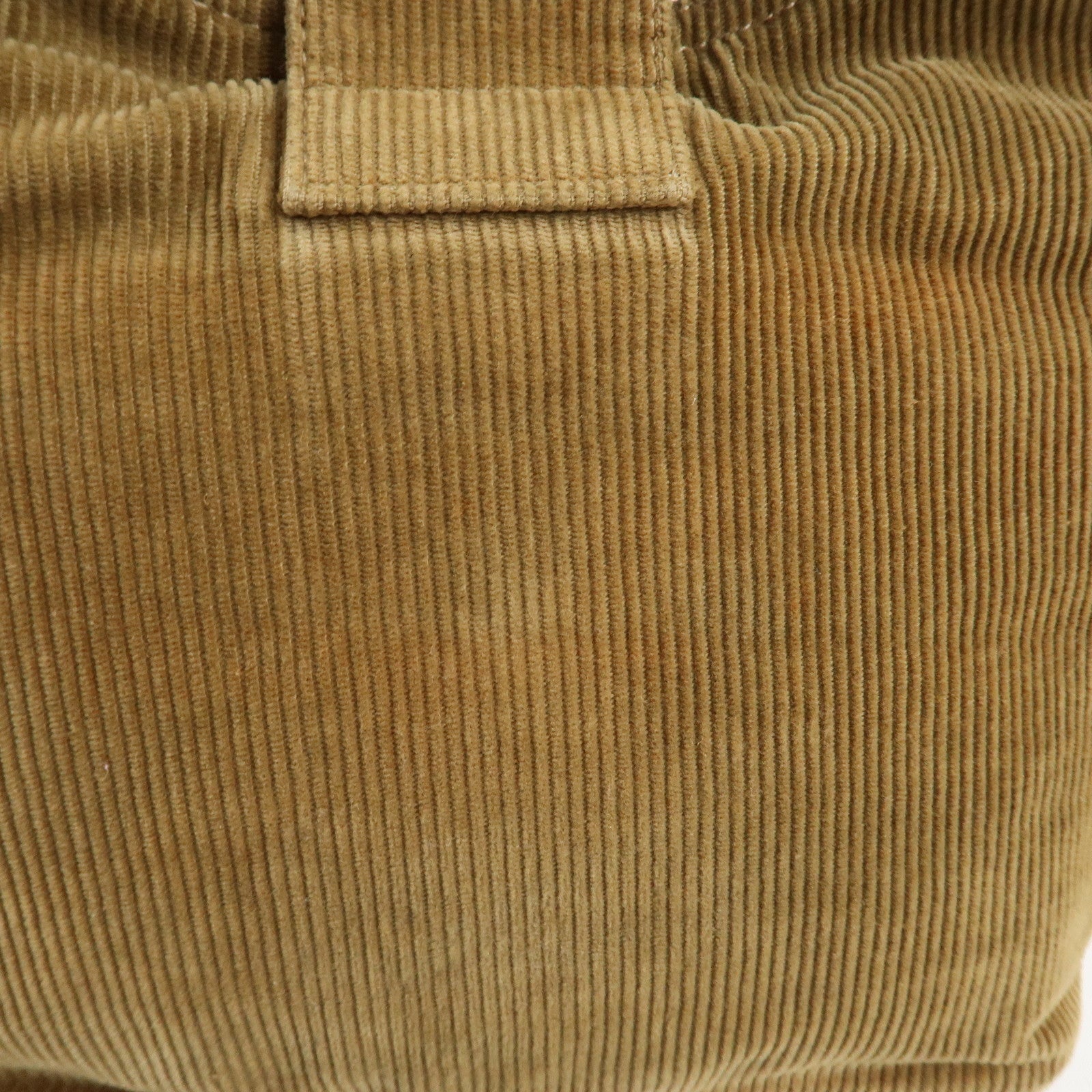 FENDI Corduroy Shoulder Bag 20686 Used