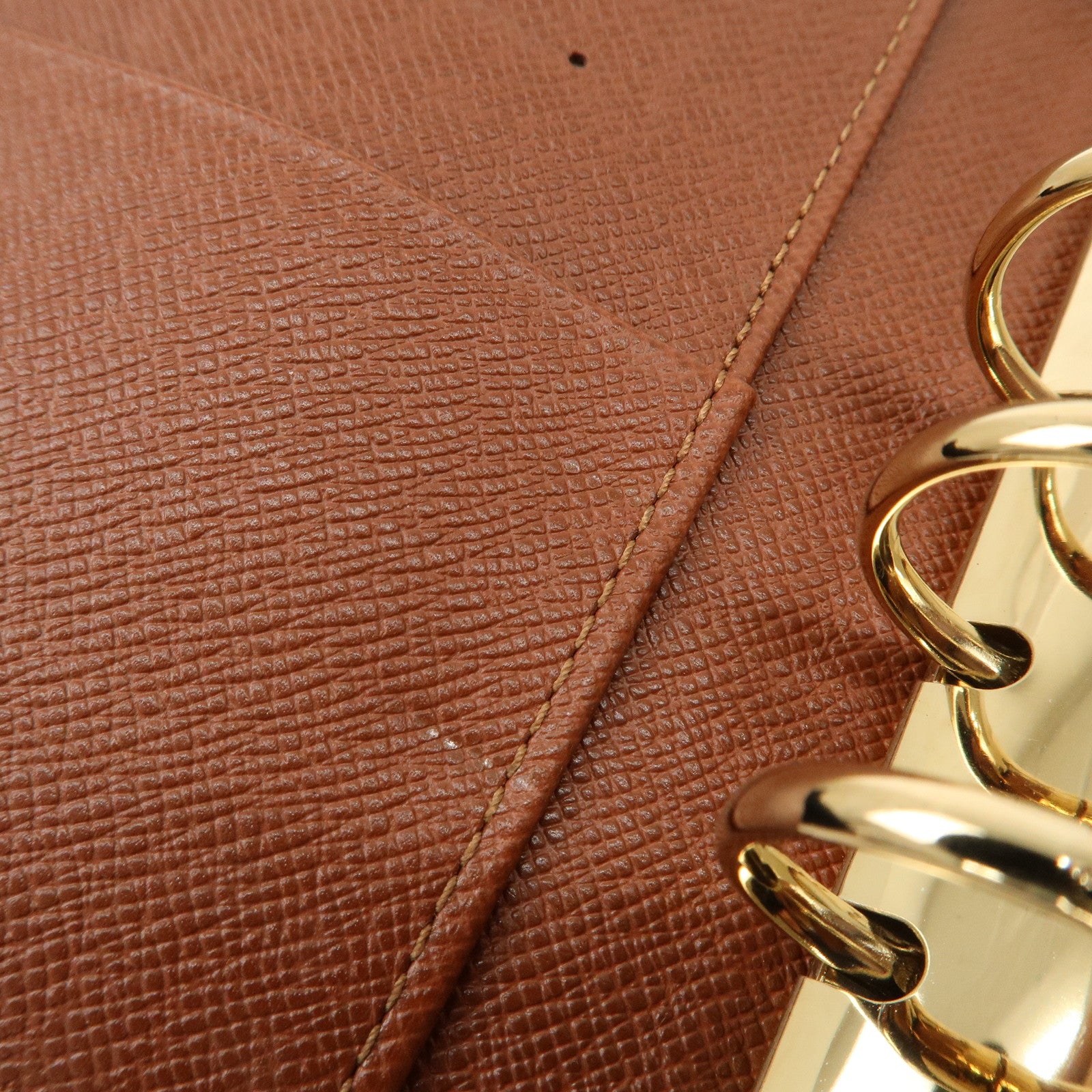 Louis Vuitton Monogram Agenda MM Planner Cover R20105 Used