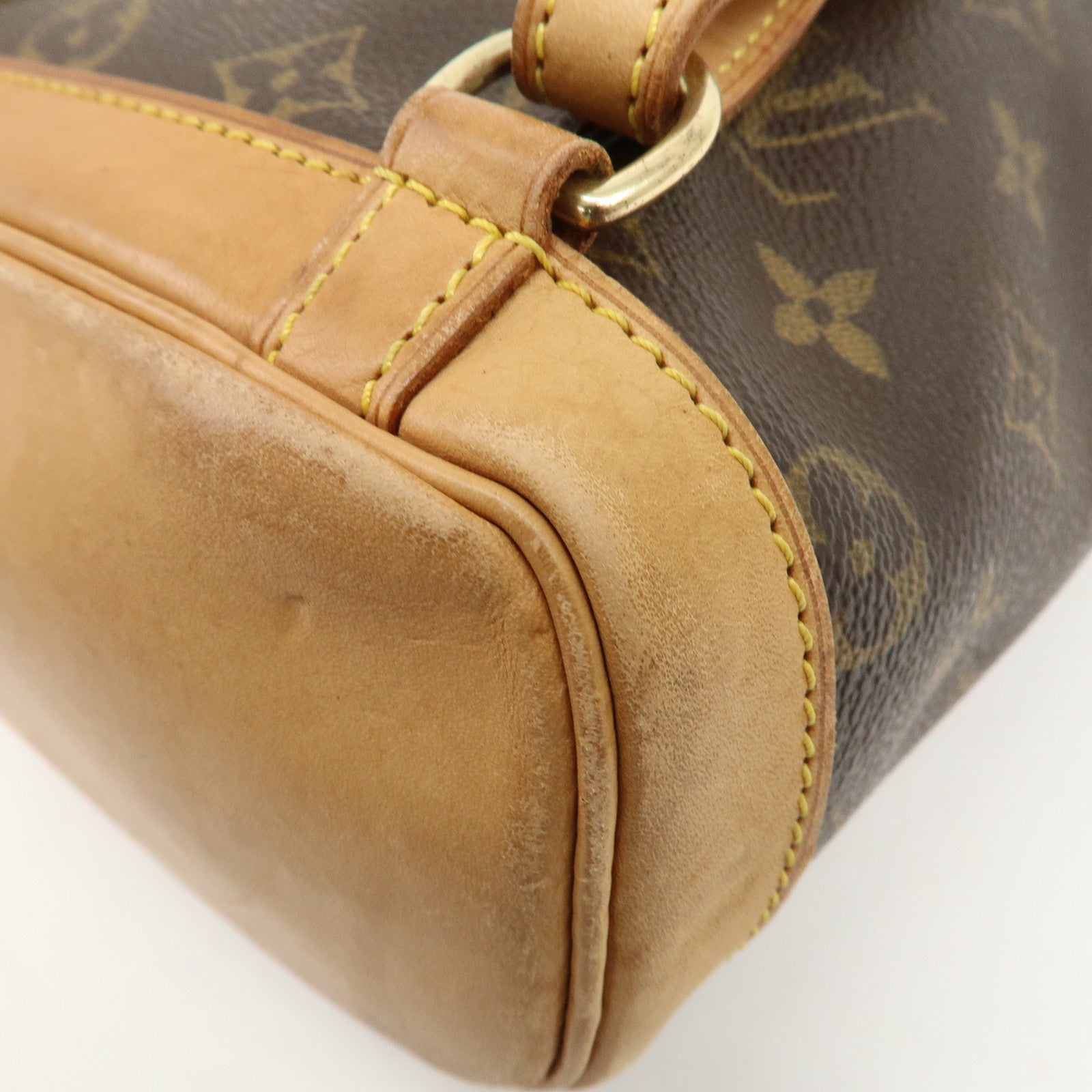 Louis Vuitton Monogram Mini Montsouris Backpack Bag M51137 Used