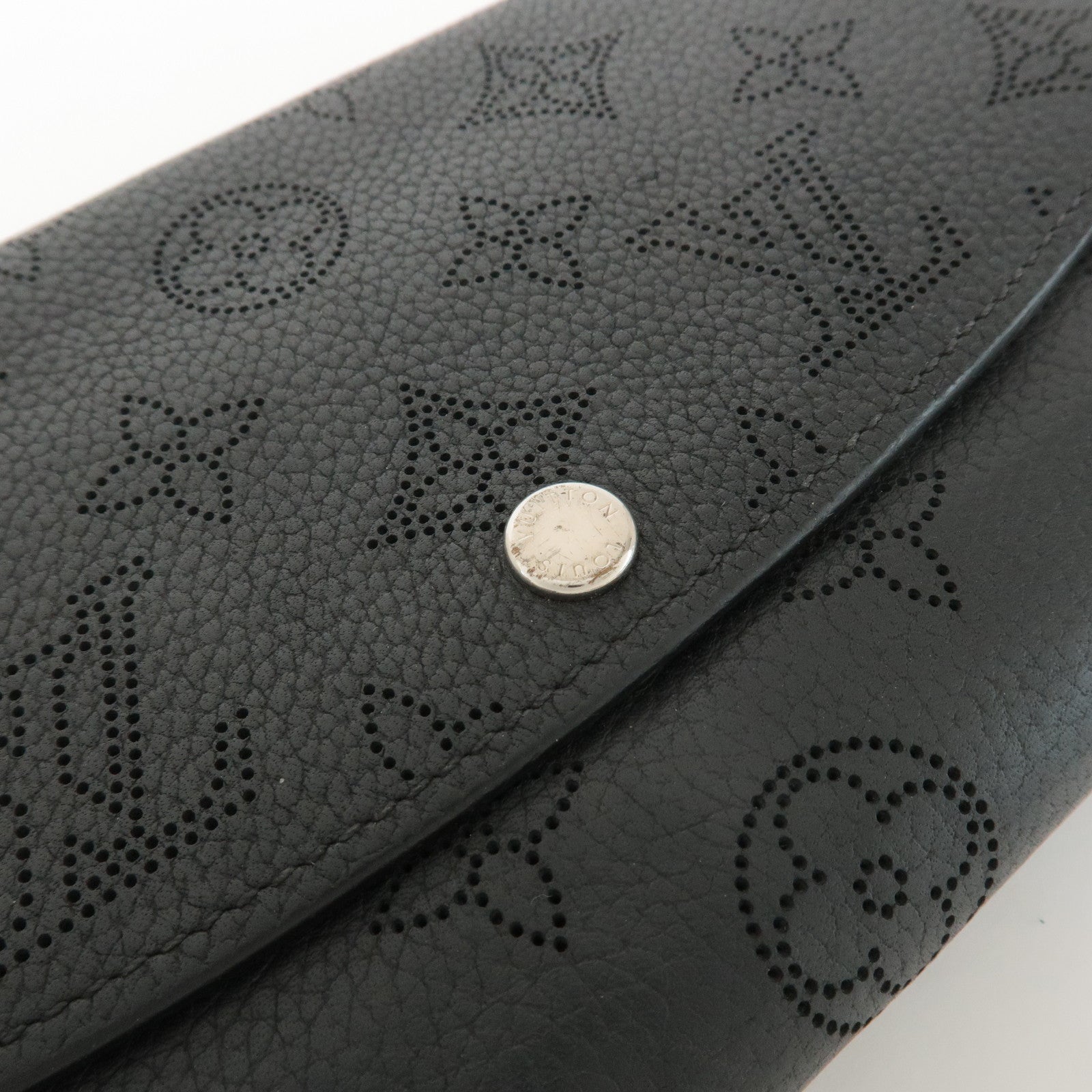 Louis Vuitton Monogram Mahina Portefeuille Iris Wallet M60143 Used