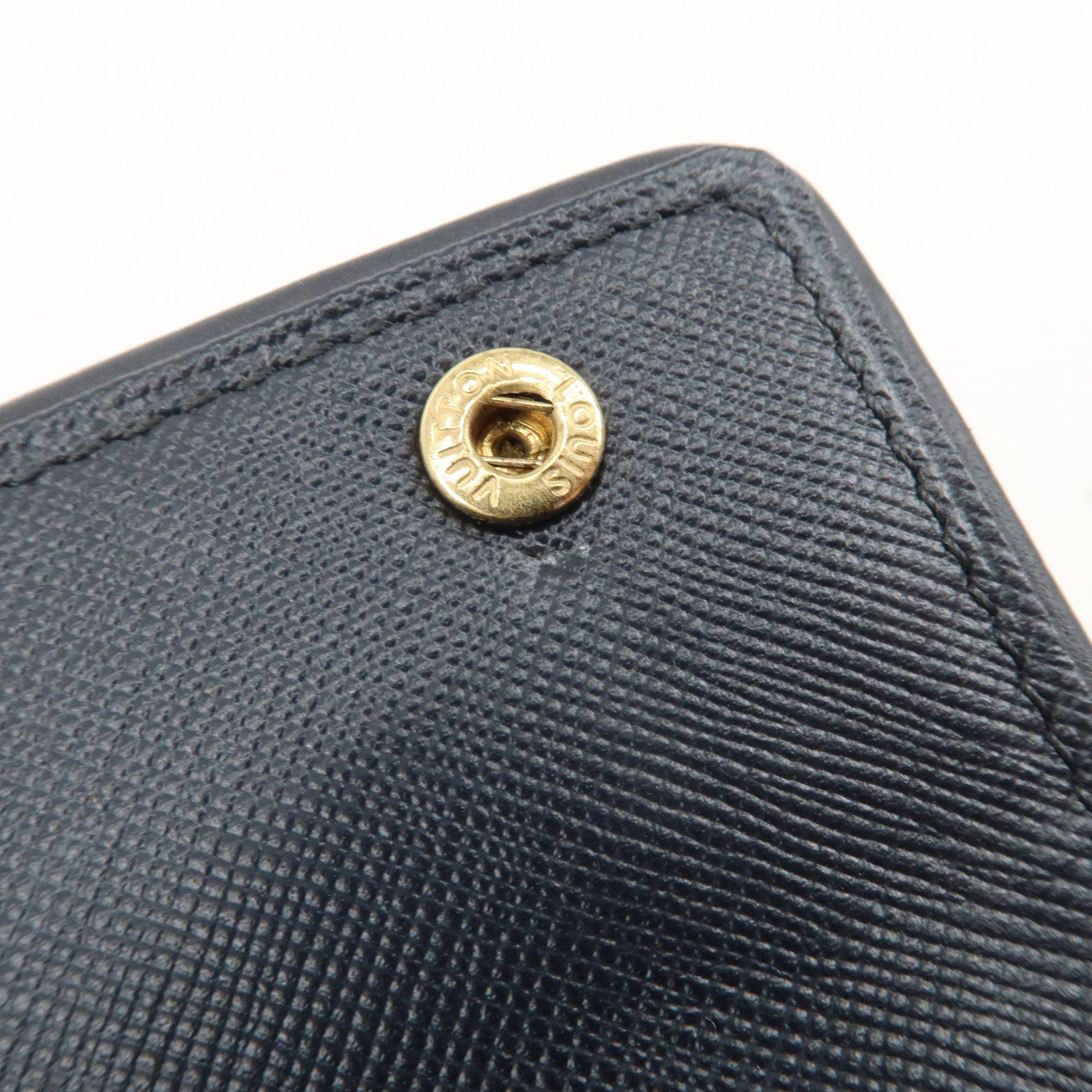 Louis Vuitton Monogram Mini Lin Porte Billet Carte Credit Monnaie Used