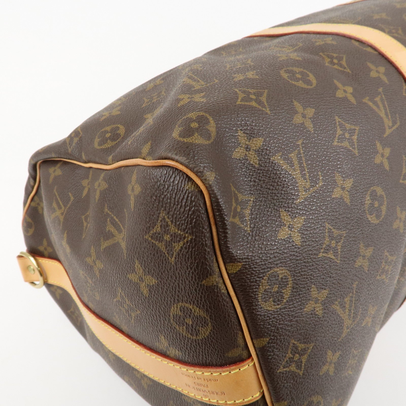 Louis Vuitton Monogram Keep All Bandouliere 50 Boston Bag M41416 Used