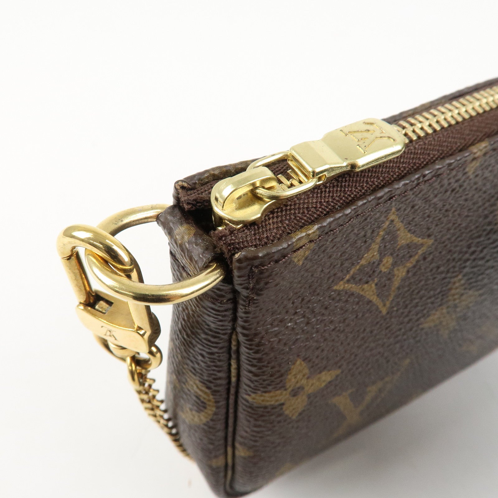 Louis Vuitton Monogram Mini Pochette Accessoires Pouch M58009 Used