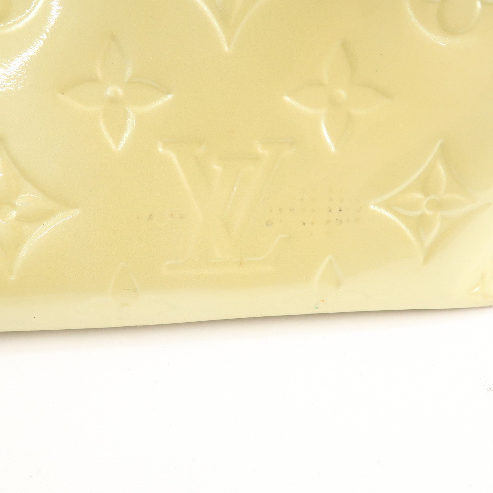 Louis Vuitton Monogram Vernis Wilshire PM Hand Bag Broncorail Used