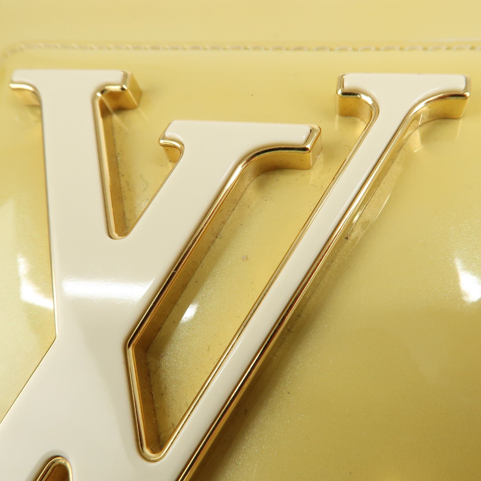 Louis Vuitton Pochette Sobie Clutch Bag Blanccorail M93489 Used