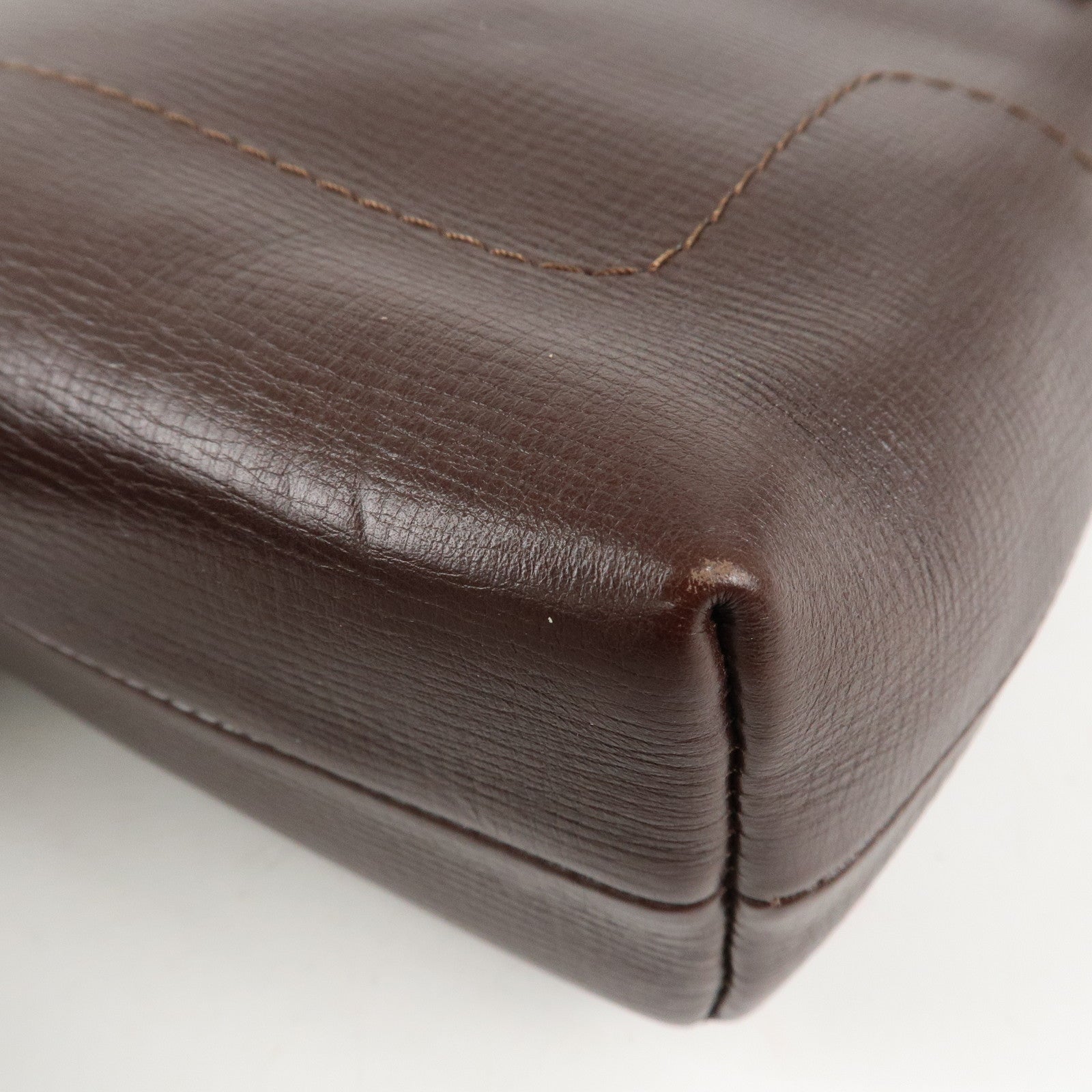 Louis Vuitton Utah Yuma Shoulder Bag Cafe Brown M92995 Used