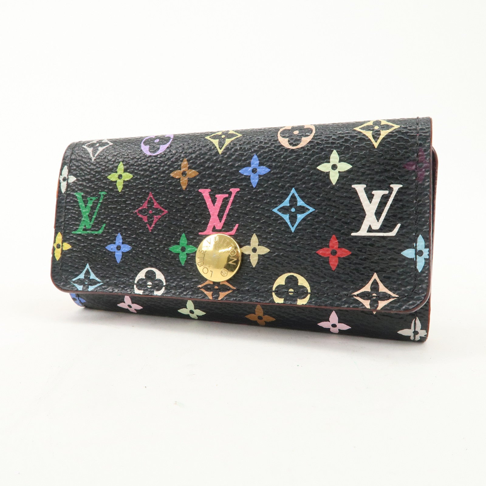 Louis Vuitton Monogram Multicolor Set of 2 Key Case M93732 Used