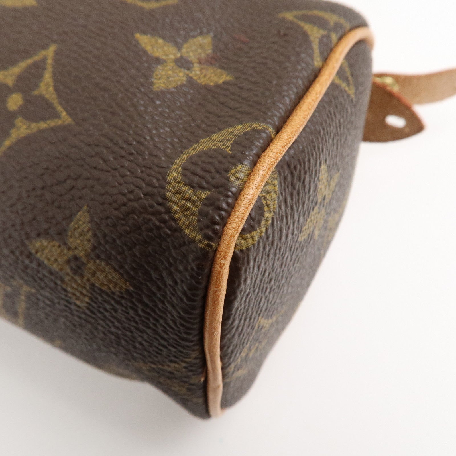 Louis Vuitton Monogram Mini Speedy & Strap M41534 J00145 Used