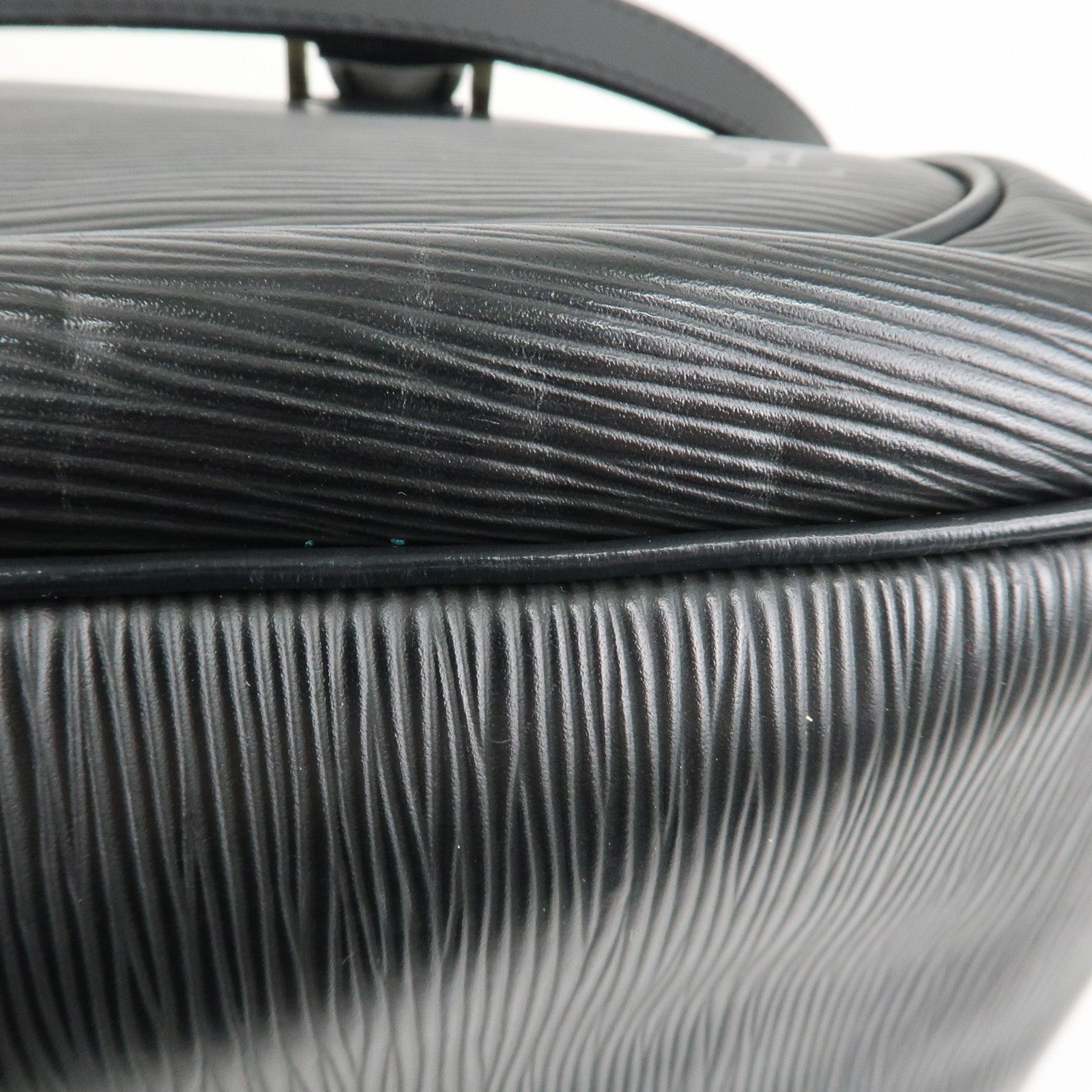 Louis Vuitton Epi Dannula MM Hand Bag Noir Black M59102 Used