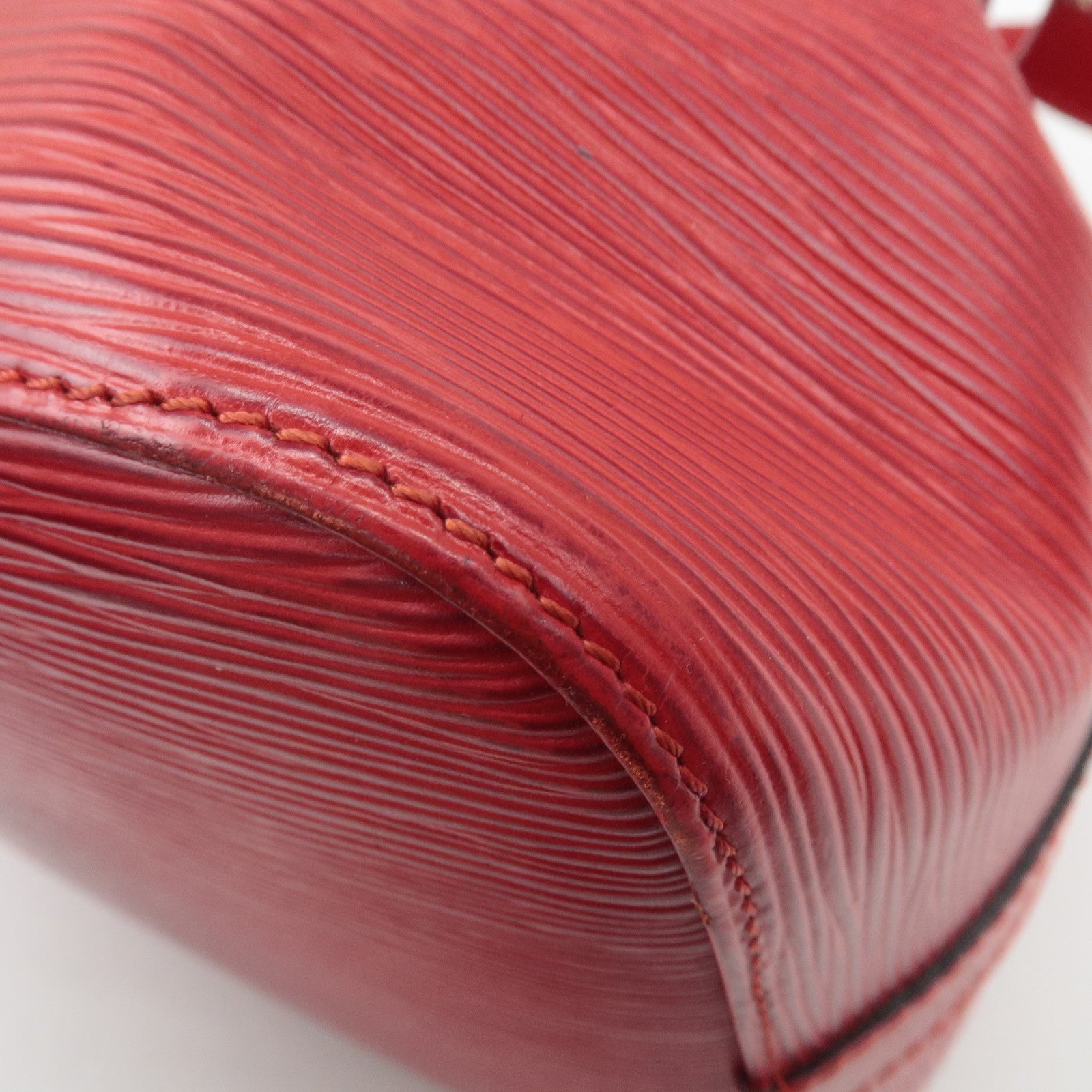 Louis Vuitton Epi Petit Noe Shoulder Bag Castilian Red M44107 Used