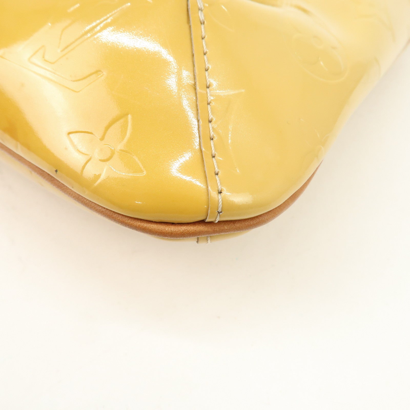 Louis Vuitton Monogram Vernis Thompson Street Jaune M91123 Used