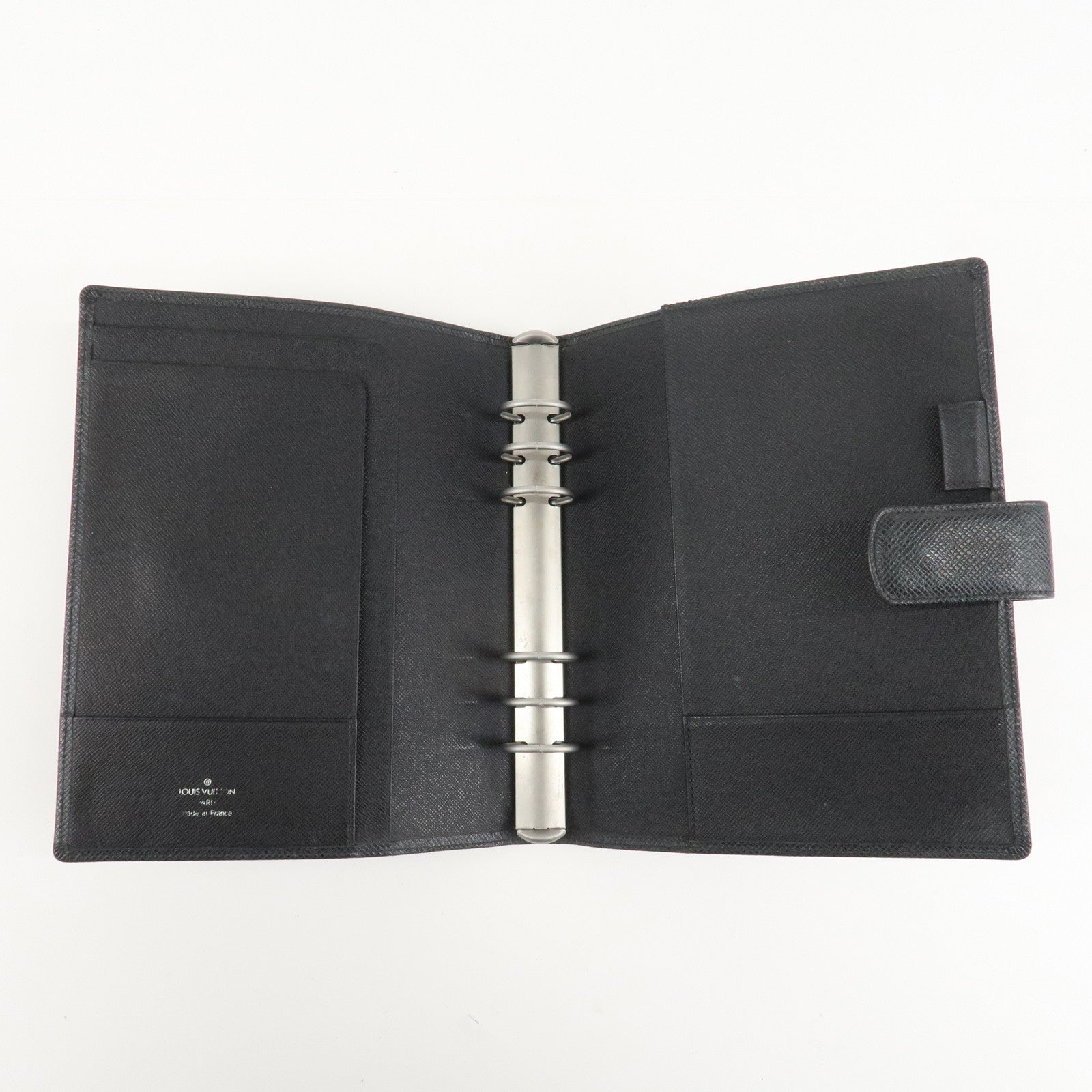 Louis Vuitton Taiga Agenda Planner Cover GM Ardoise R20232 Used