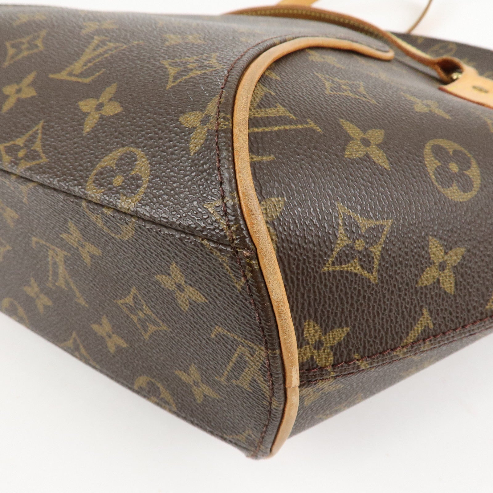 Louis Vuitton Monogram Ellipse Shopping Shoulder Bag Brown M51128 Used