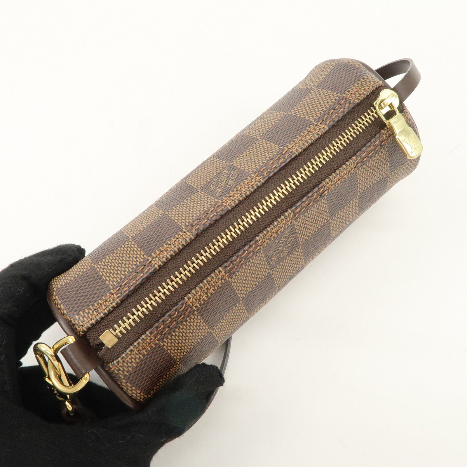 Louis Vuitton Damier Pouch for Papillon Bag Mini Bag Brown Used