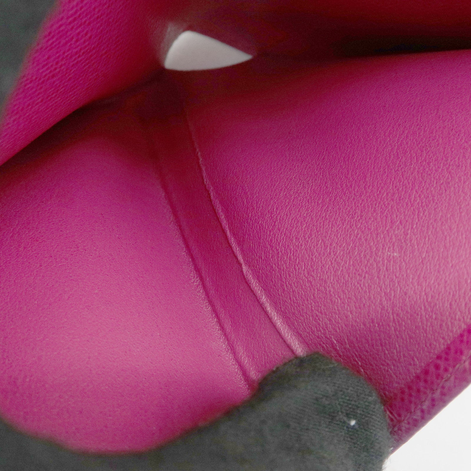 Louis Vuitton Monogram Perfor Compact Zip Wallet Fuchsia M95188 Used