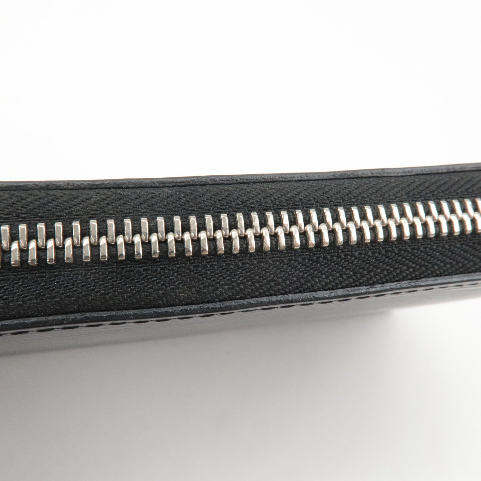 Louis Vuitton Epi Zippy Wallet Zip Around Wallet Noir M61857 Used