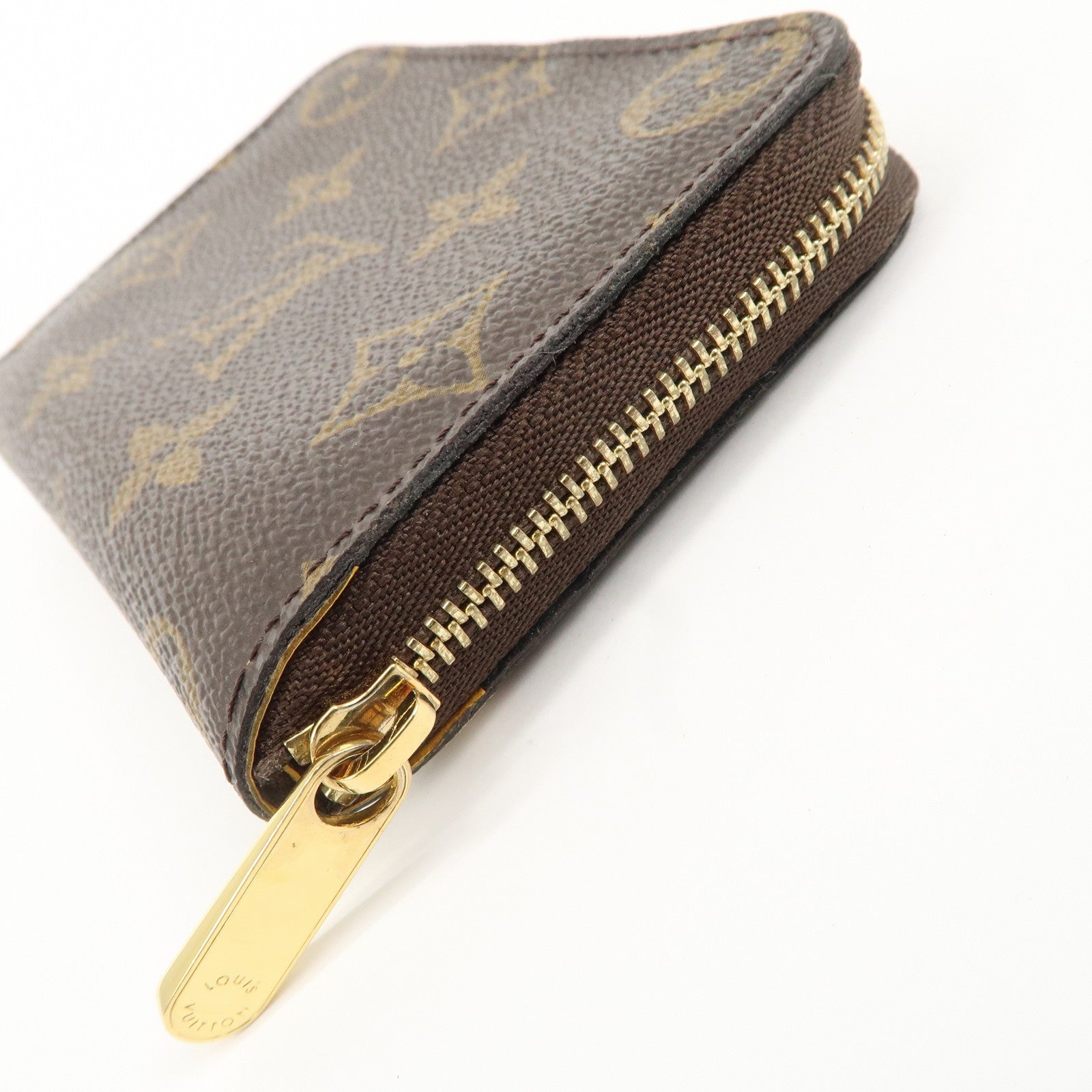 Louis Vuitton Monogram Zippy Coin Purse Wallet Vivienne M81629 Used