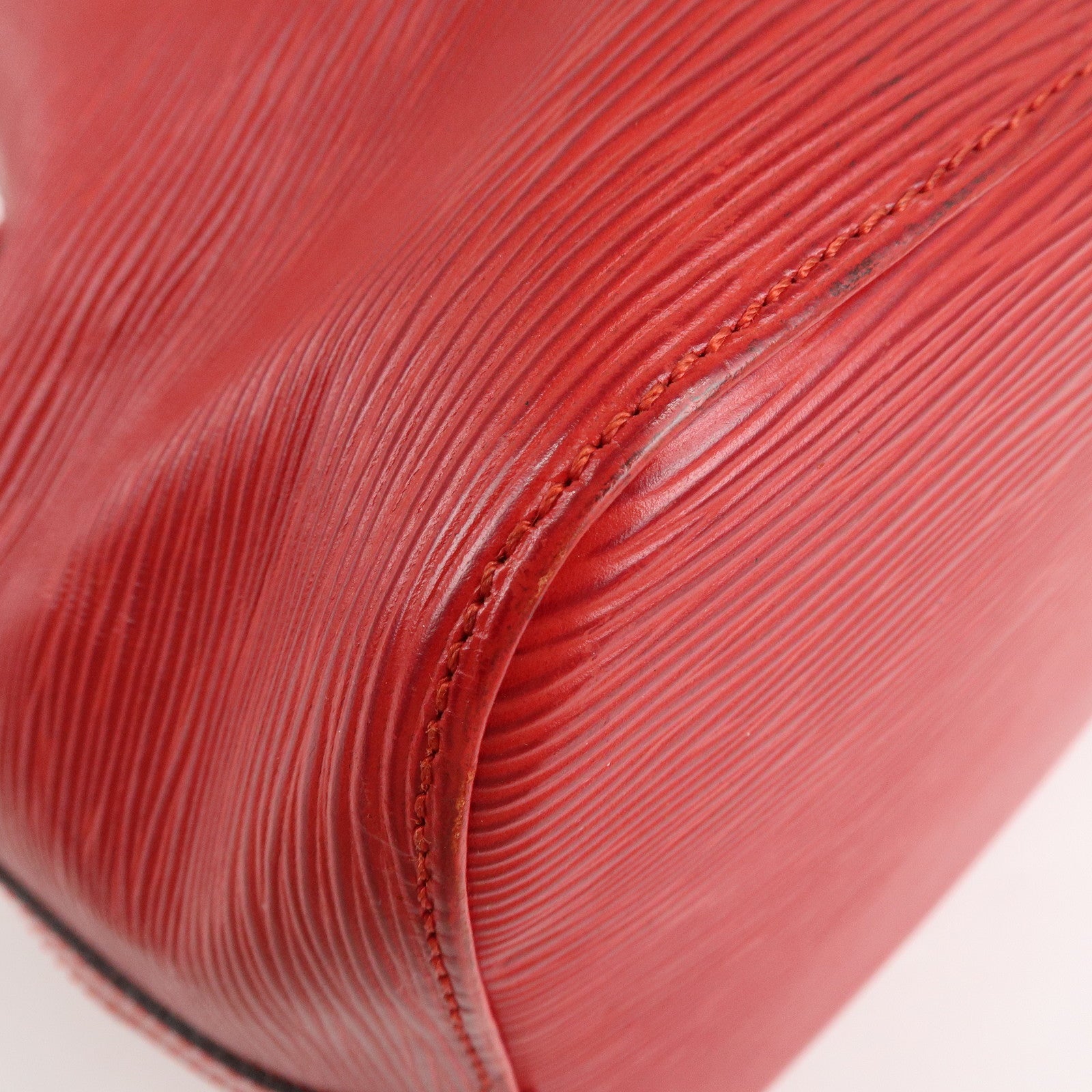 Louis Vuitton Epi Petit Noe Shoulder Bag Castilian Red M44107 Used