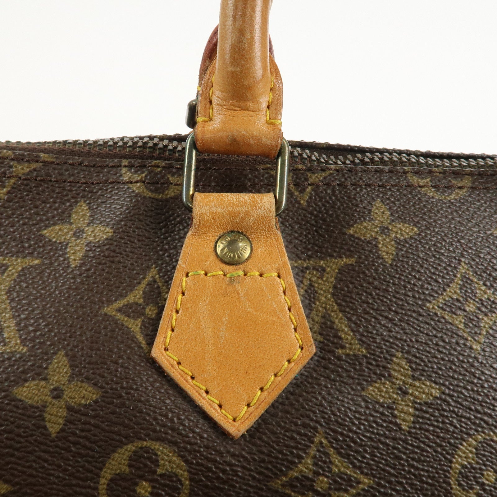 Louis Vuitton Monogram Speedy 35 Hand Bag Boston Bag M41524 Used