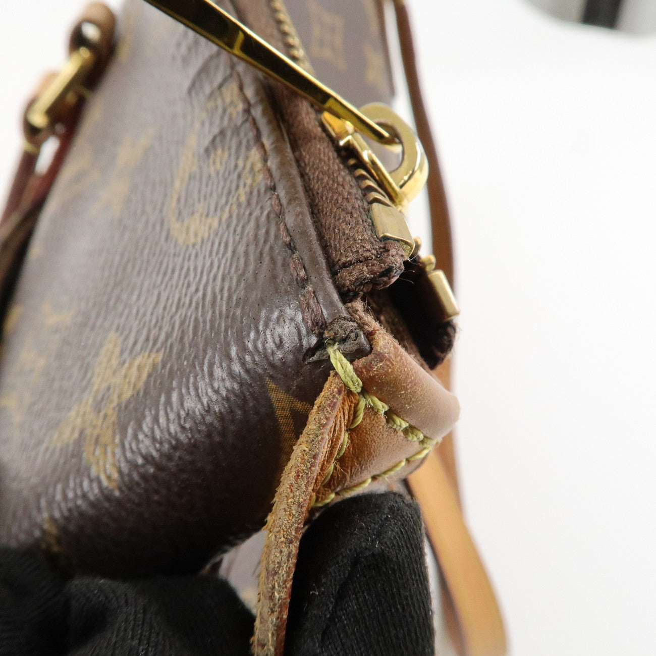 Louis Vuitton Monogram Totally PM Tote Bag Shoulder Bag M56688 Used