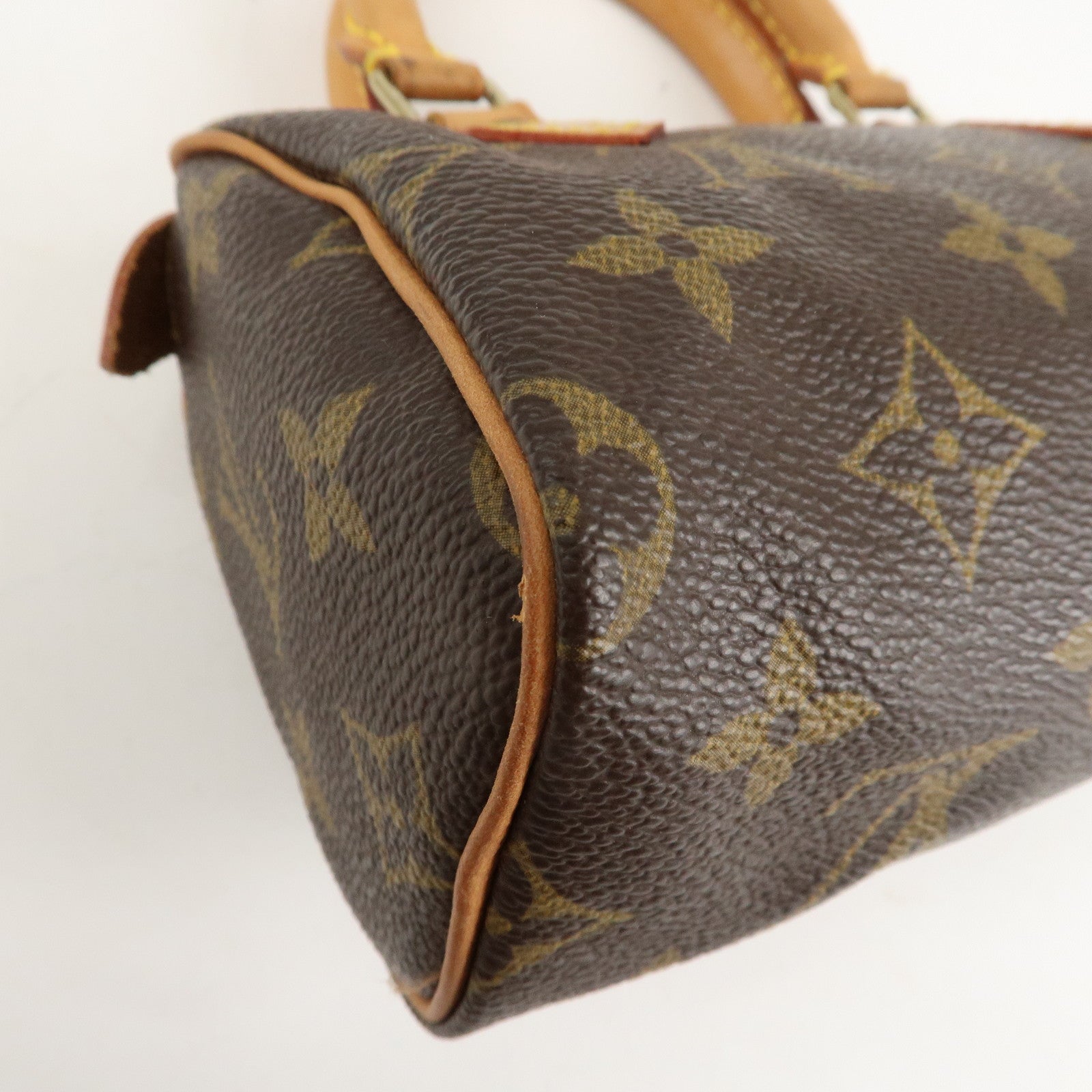 Louis Vuitton Monogram Mini Speedy & Strap M41534 J75010 Used