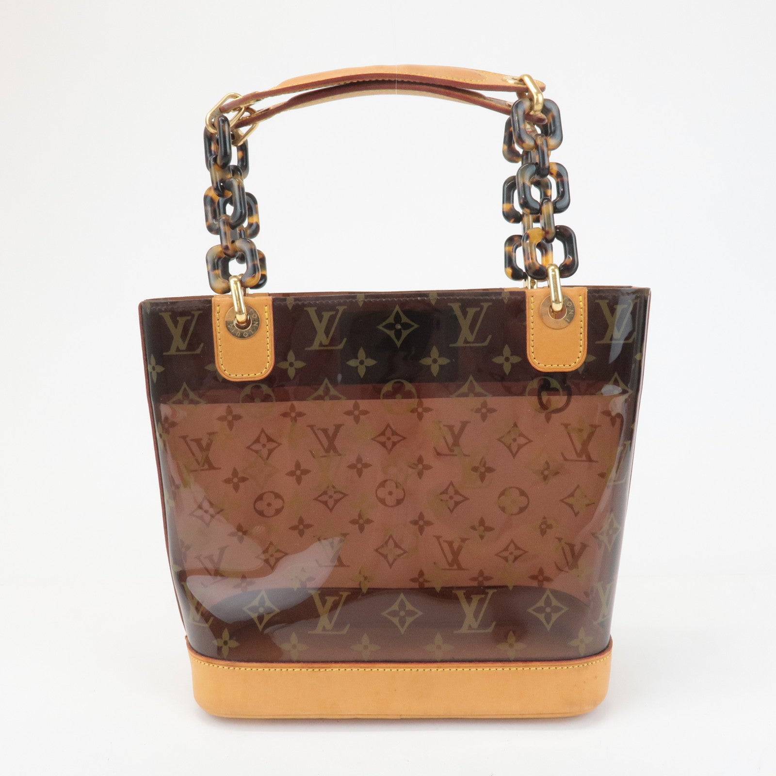 Louis Vuitton Monogram Vinyl Cabas Ambre MM Tote Bag M92501 Used