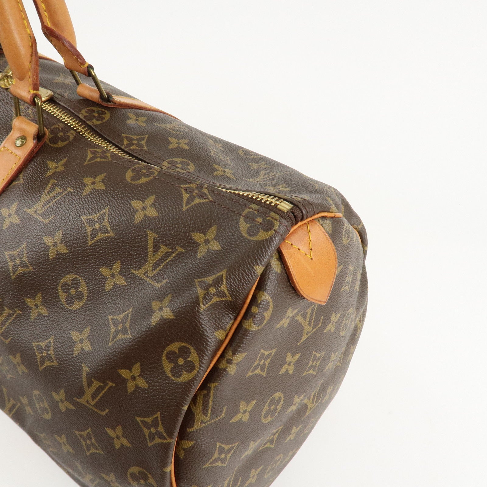 Louis Vuitton Monogram Keep All 50 Boston Bag Brown M41426 Used