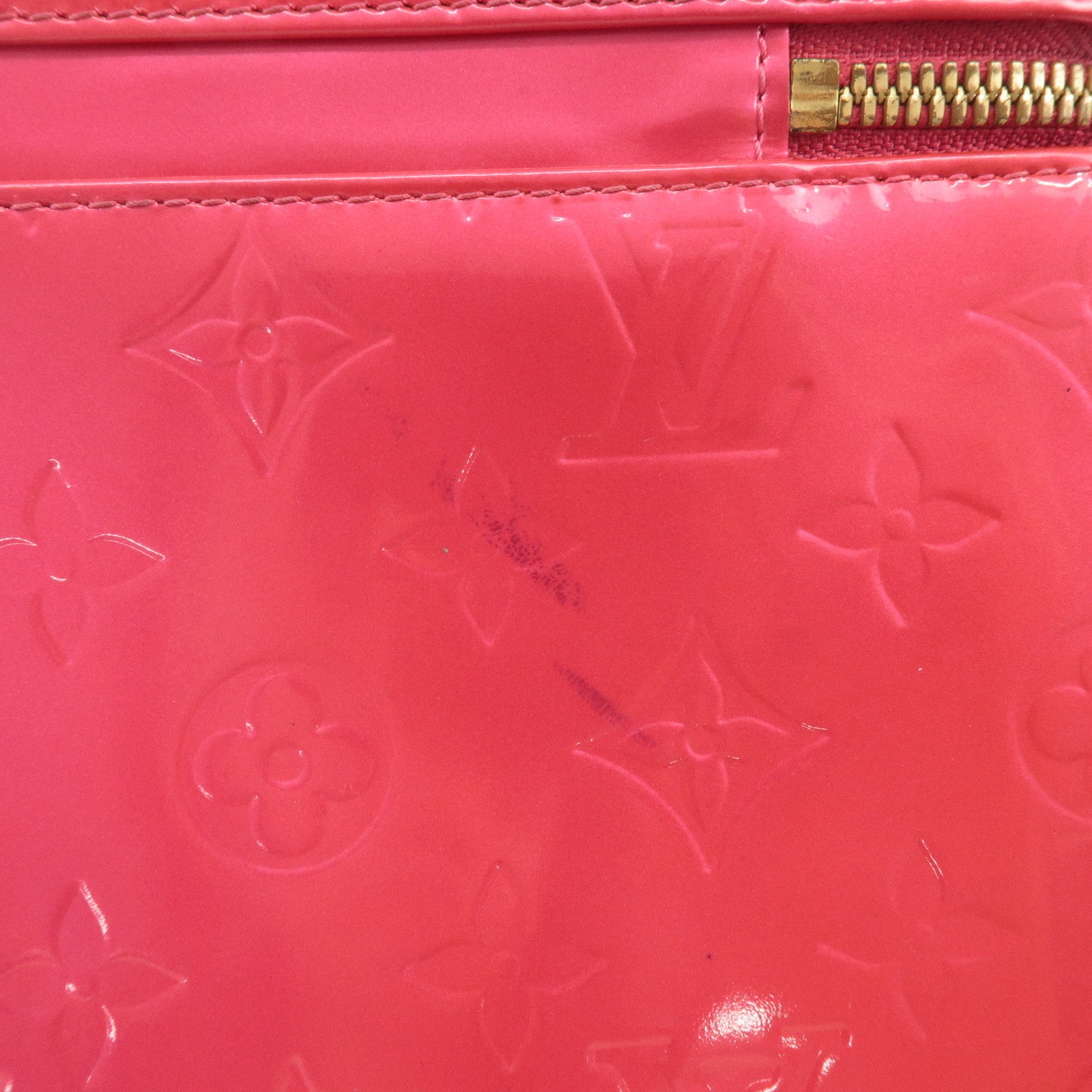 Louis Vuitton Monogram Vernis Sullivan Vertical Fuchsia M91259 Used