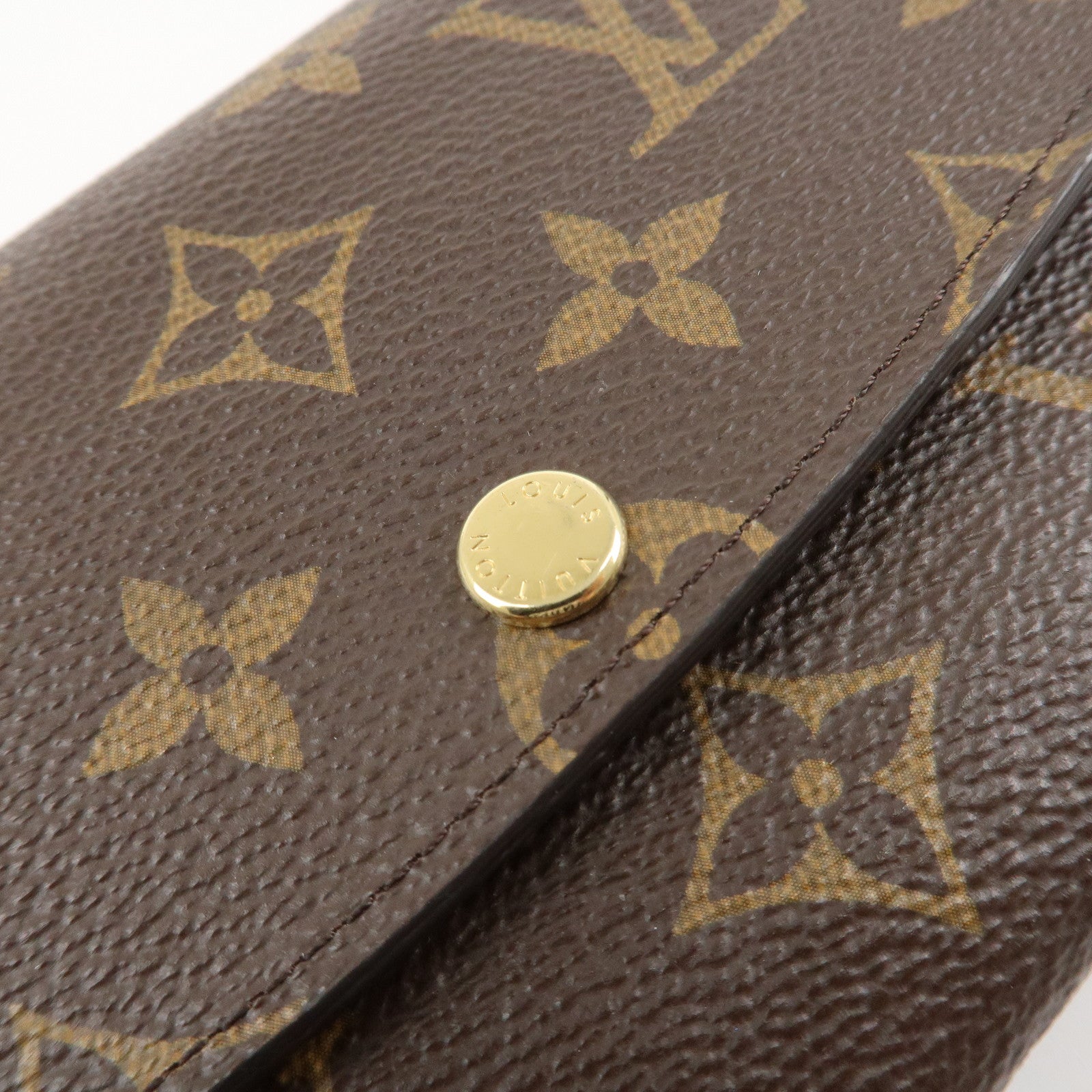 Louis Vuitton Monogram Portefeuille Emily Bi-fold Wallet M60697 Used