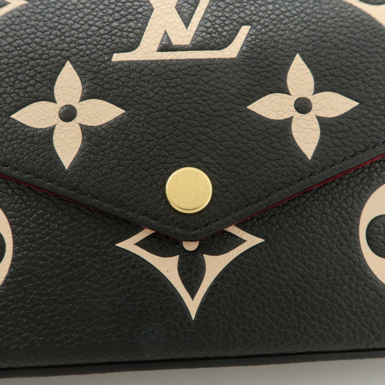 Louis Vuitton Monogram Empreinte Pochette Félicie Black M82479 Used