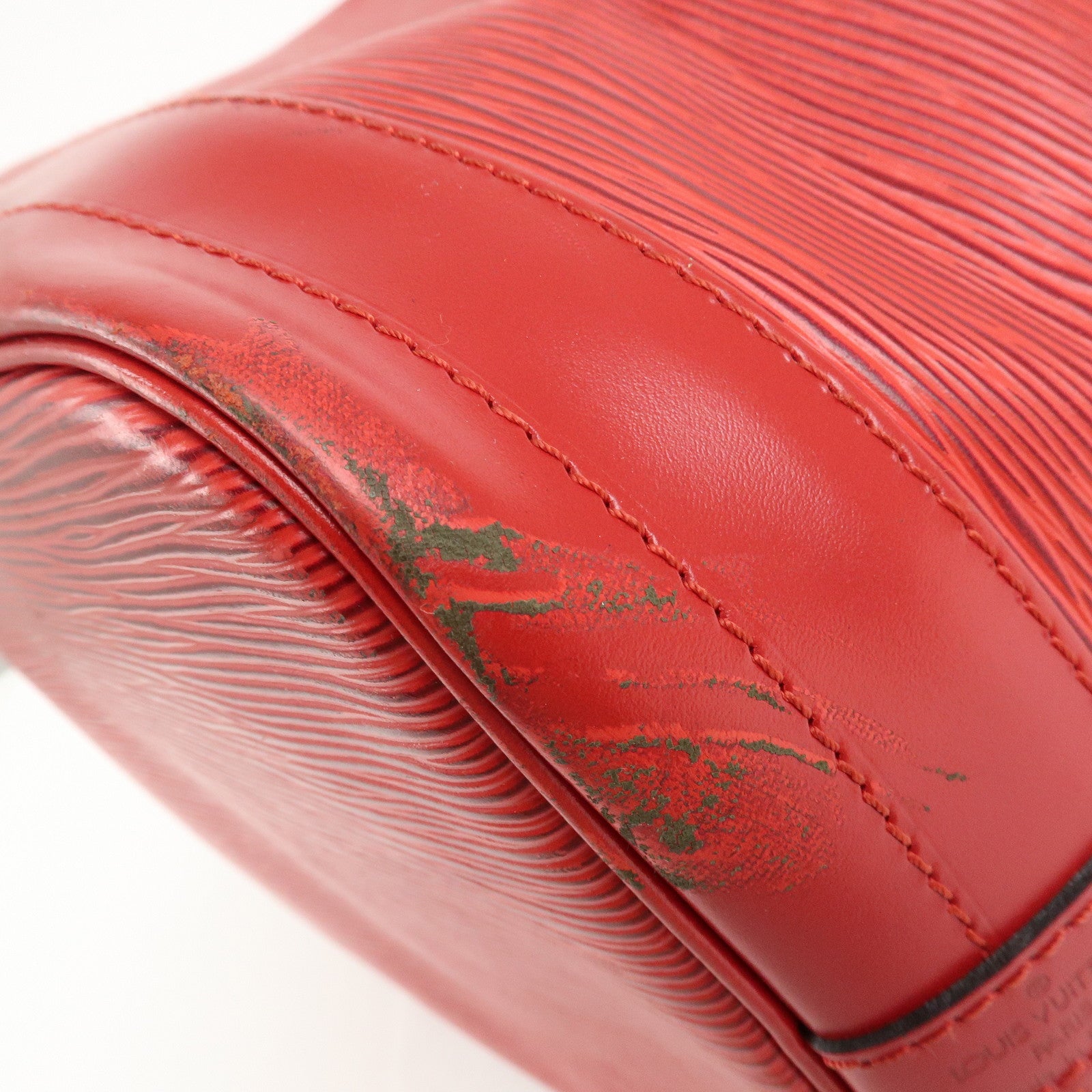 Louis Vuitton Epi Noe Shoulder Bag Castilian Red M44007 Used