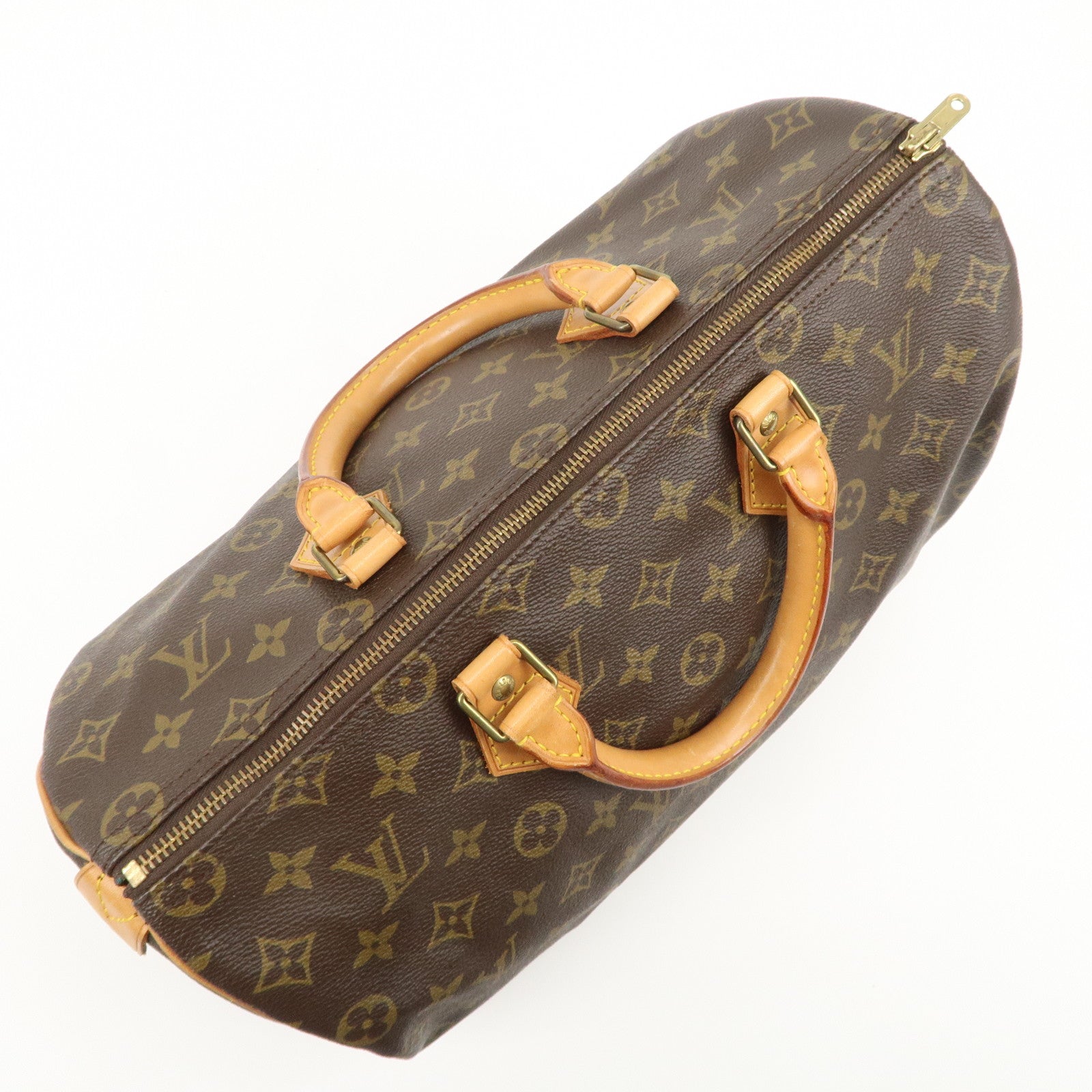 Louis Vuitton Monogram Speedy 35 Hand Bag Boston Bag M41524 Used