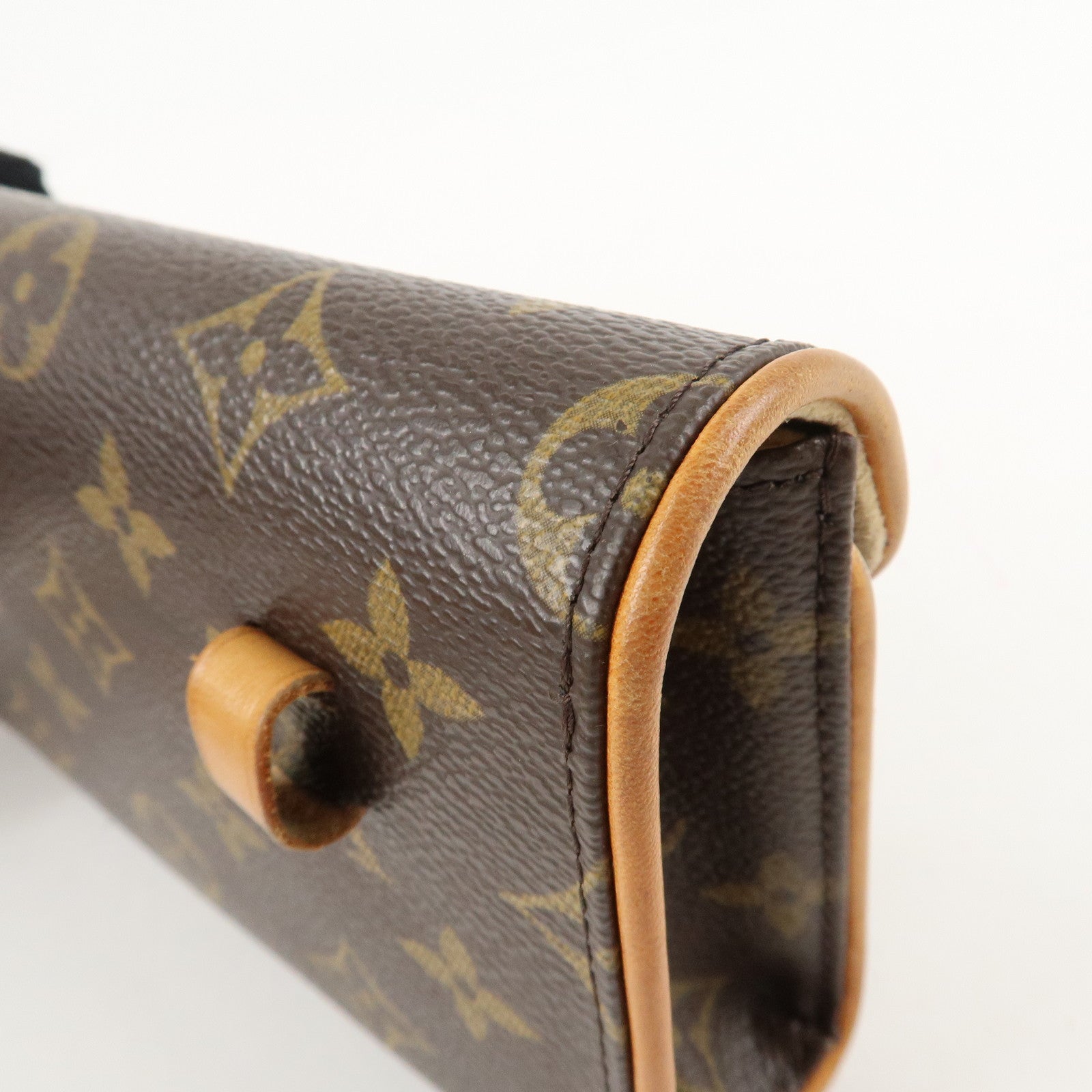 Louis Vuitton Monogram Pochette Florentine Waist Bag BeltXS M51855 Used