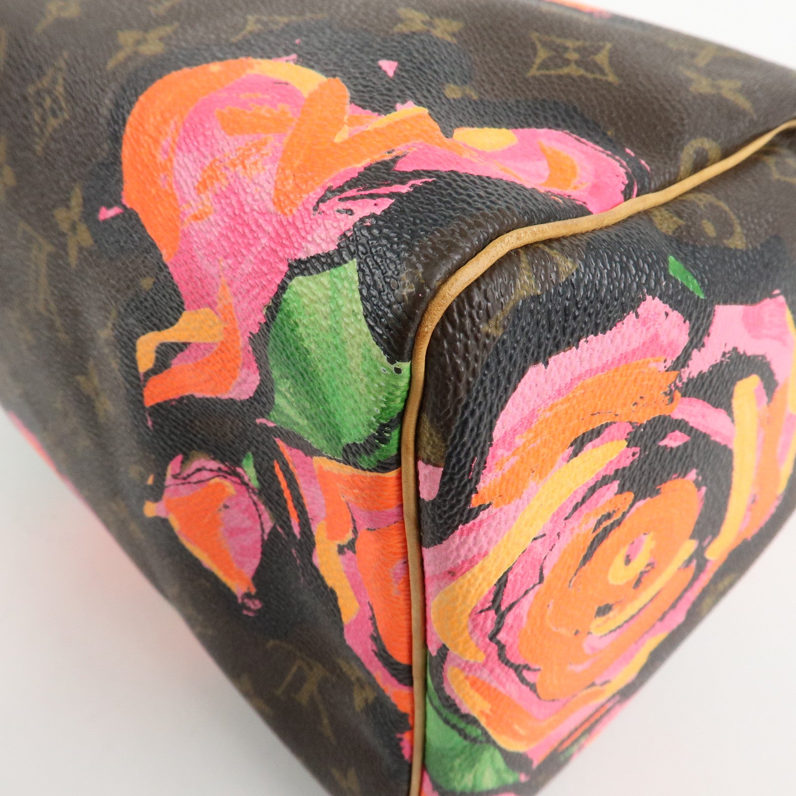 Louis Vuitton Monogram Rose Speedy 30 Hand Bag Boston Bag M48610 Used