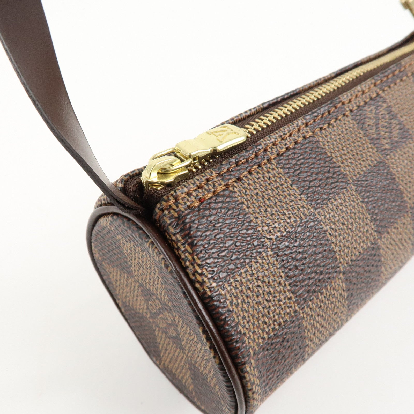 Louis Vuitton Damier Pouch for Papillon Bag Mini Bag Brown Used