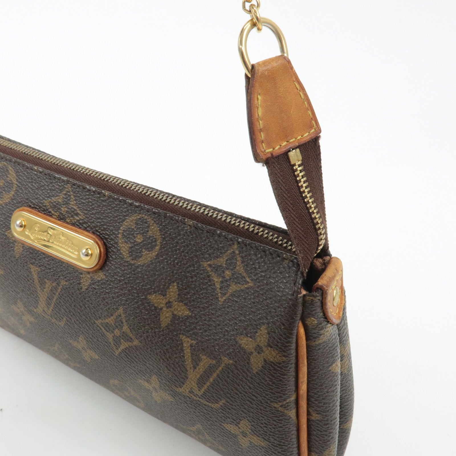Louis Vuitton Monogram Eva 2 Way Pouch Shoulder Bag M95567 Used