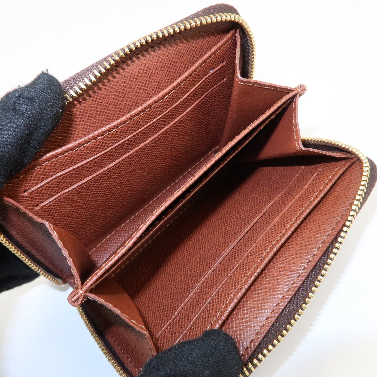 Louis Vuitton Monogram Zippy Coin Purse Coin Case M60067 Used