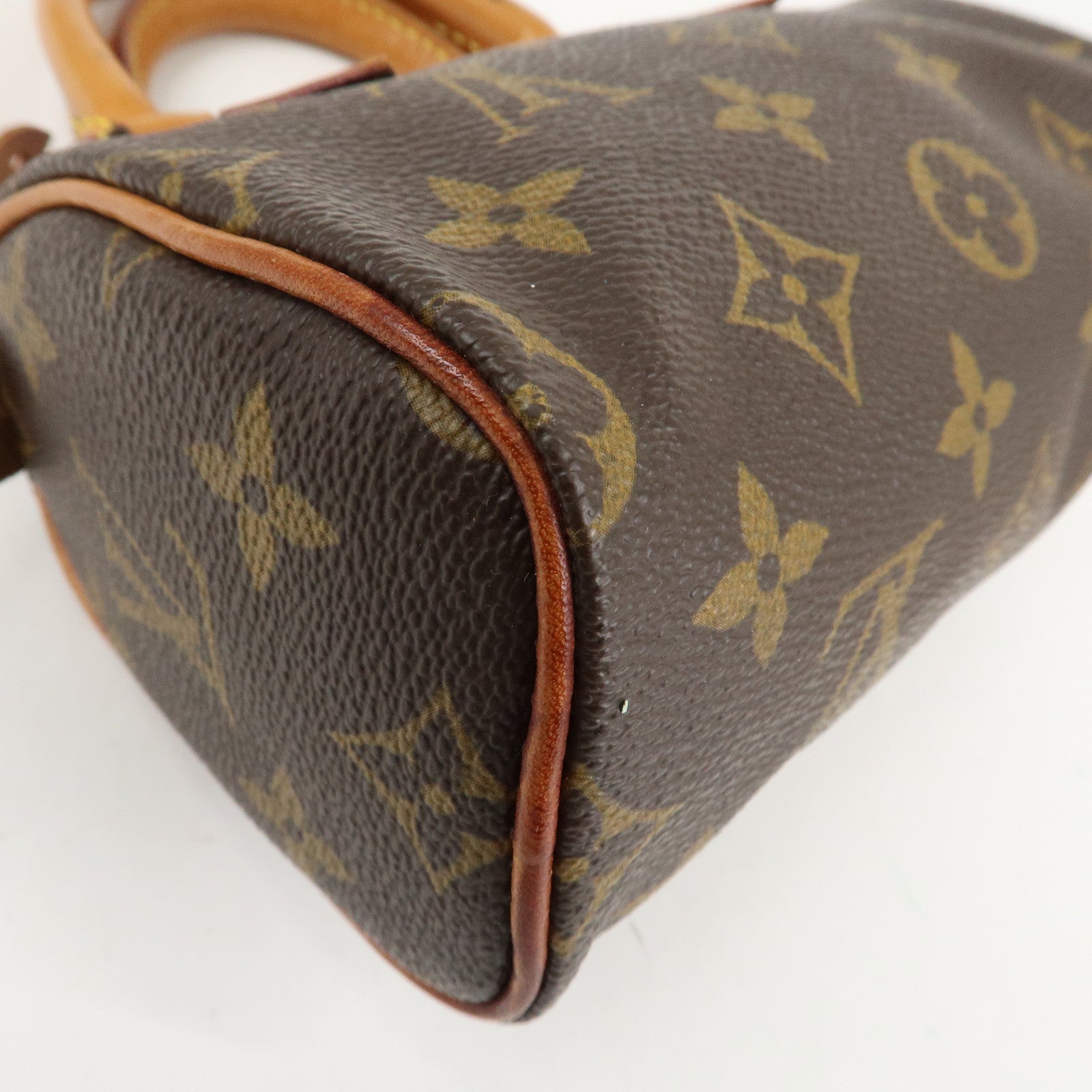 Louis Vuitton Monogram Mini Speedy & Strap M41534 J75010 Used